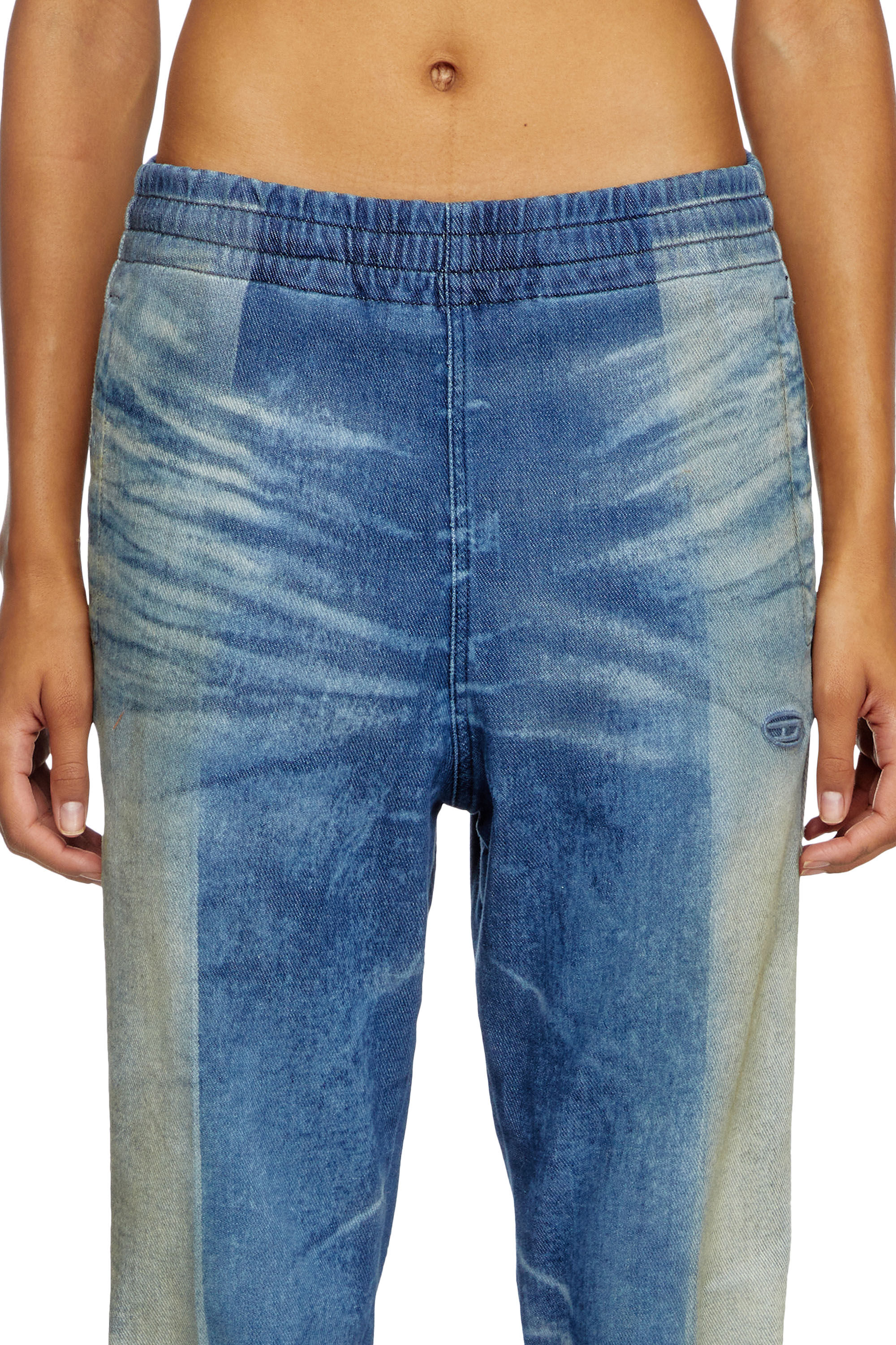 Diesel - Unisex Tapered D-Larry 09L05, Mittelblau - Image 5