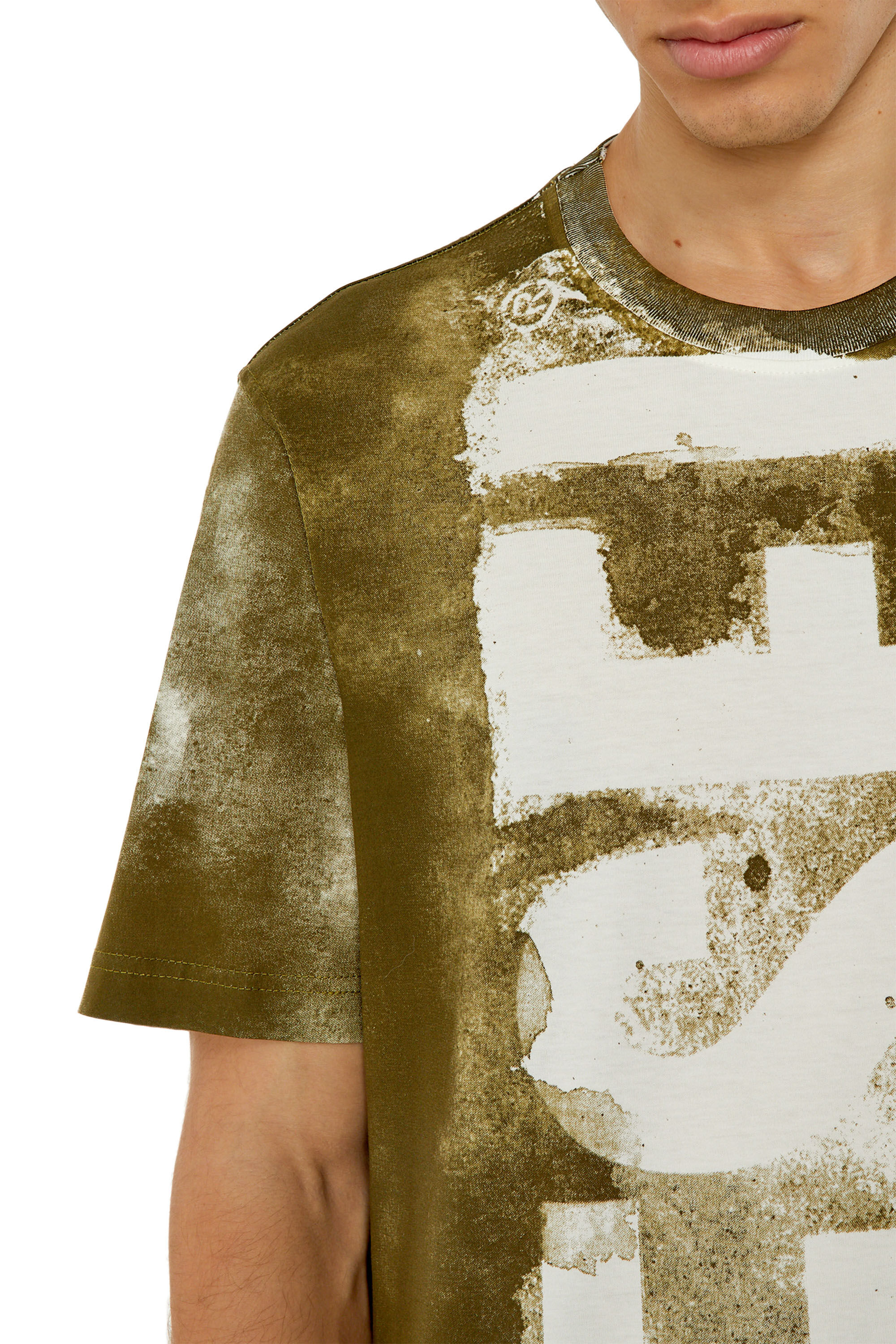 Diesel - T-JUST-G12, Verde Militare - Image 5