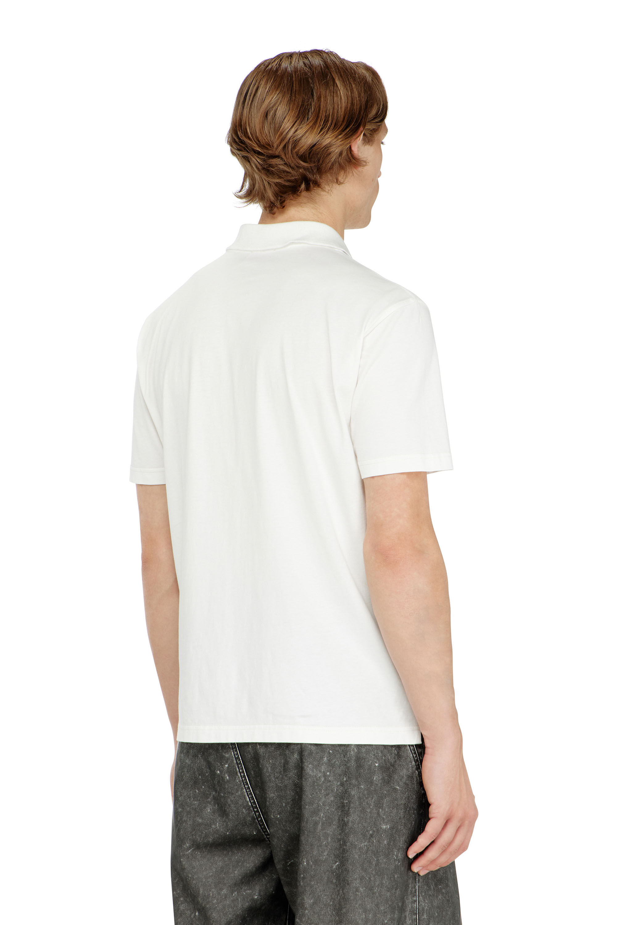 Diesel - T-REJUST-PIPING, Polo avec passepoil contrastant Homme in ToBeDefined - 4