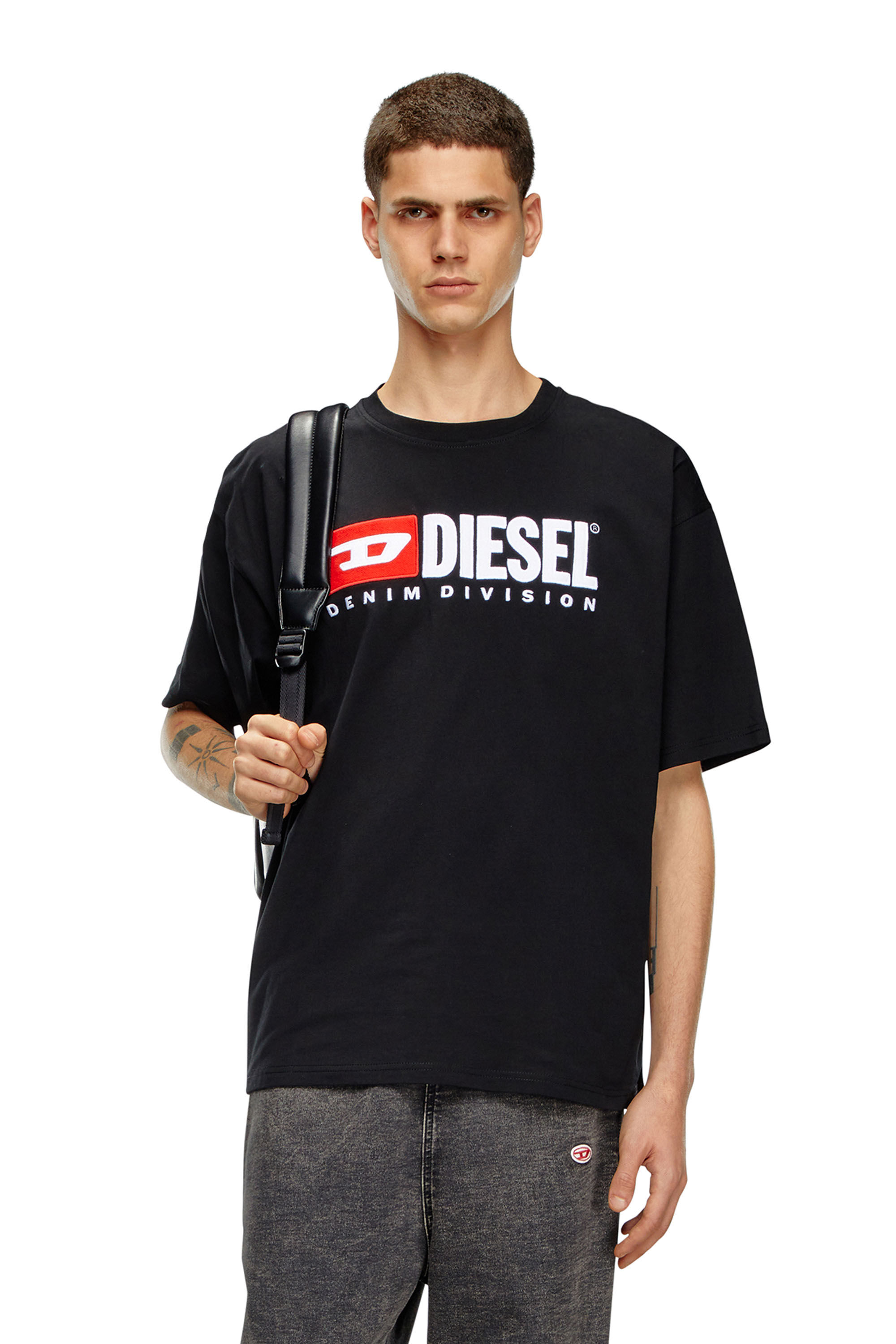 Diesel - T-BOXT-DIV, Nero - Image 3