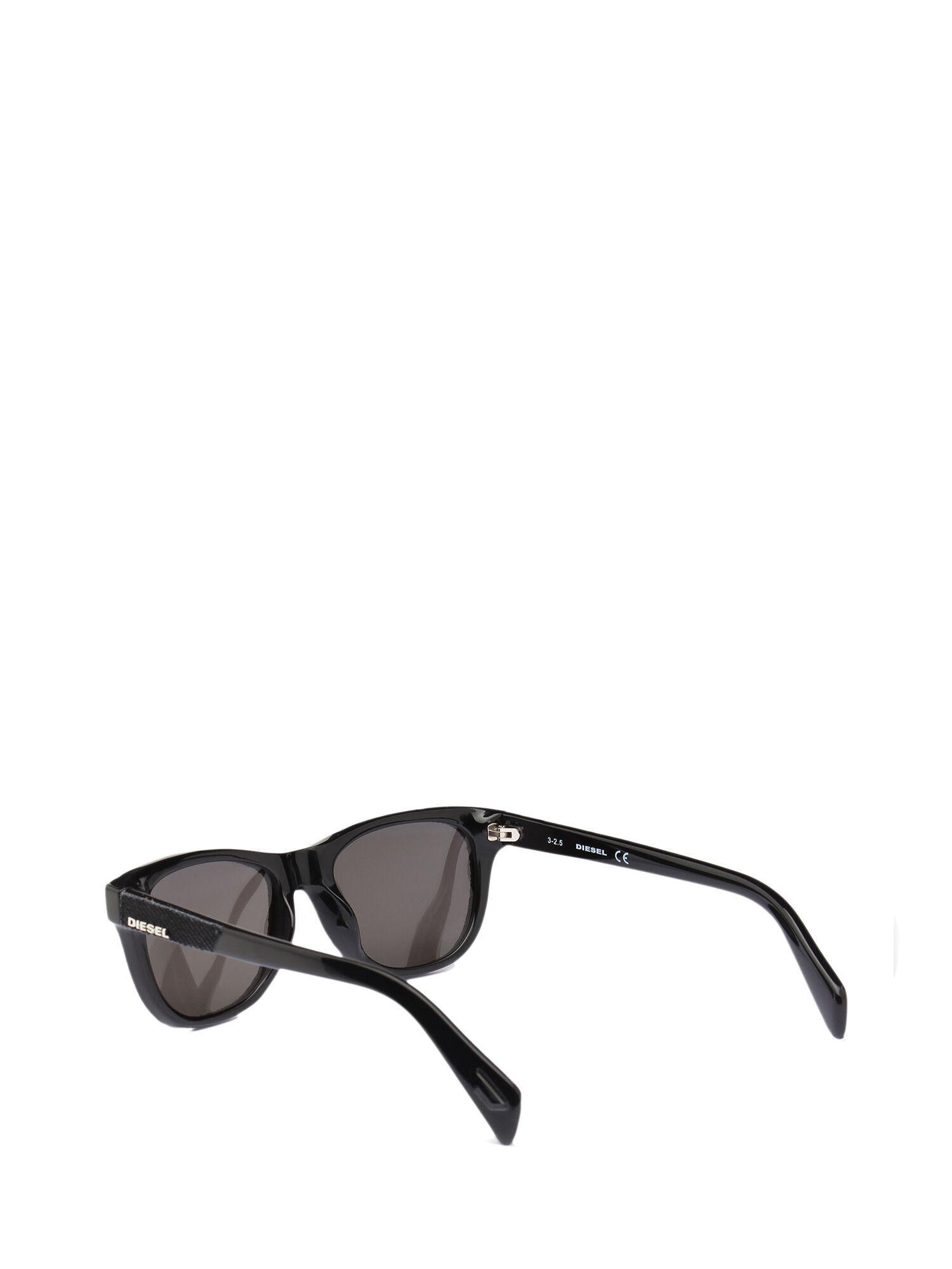 Diesel - DM0200, Unisex Charakteristische Kindersonnenbrille mit Denimdetail in Jeansschwarz - 4