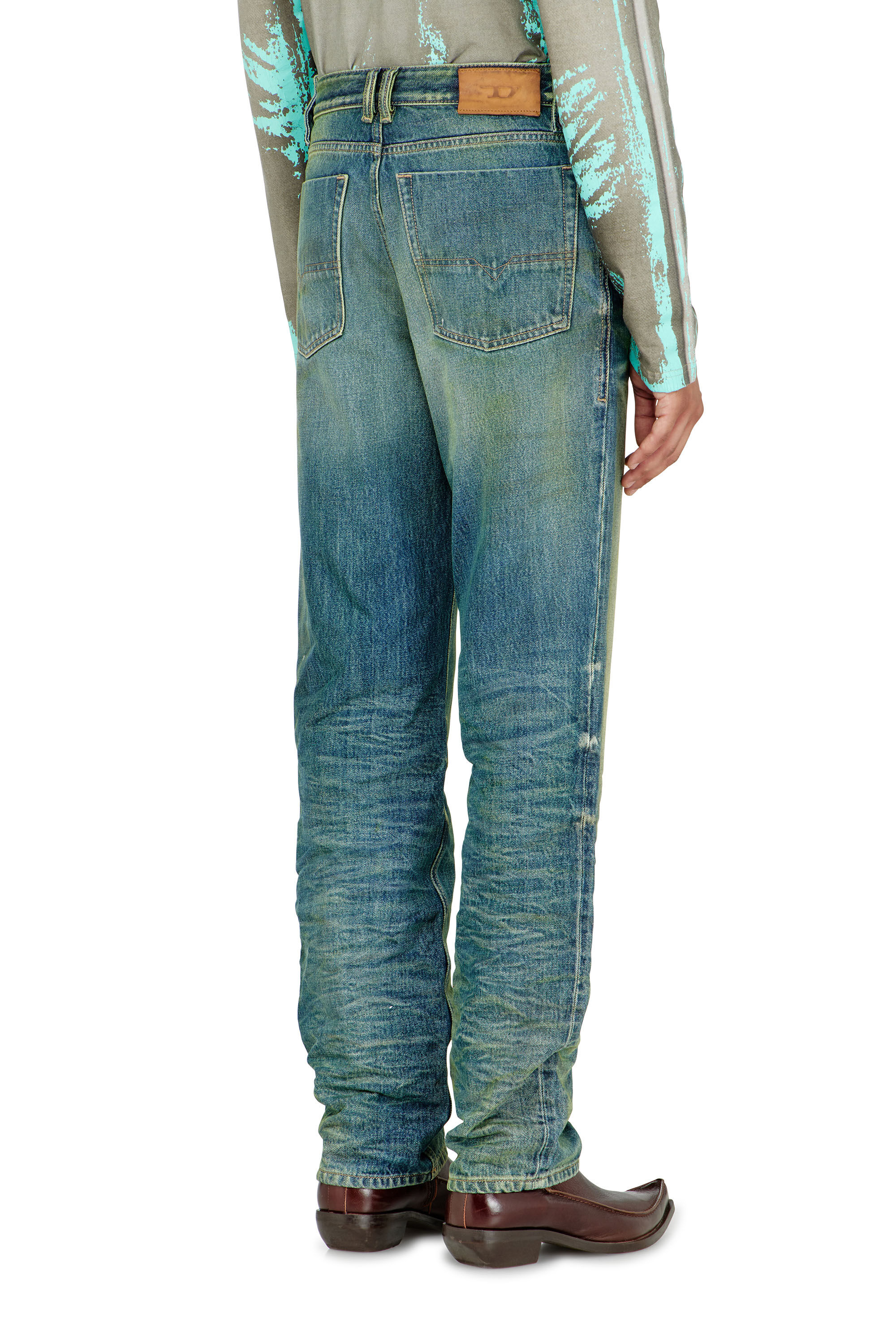 Diesel - Herren Regular Jeans 1991 D-Voeed 007FV, Mittelblau - 5