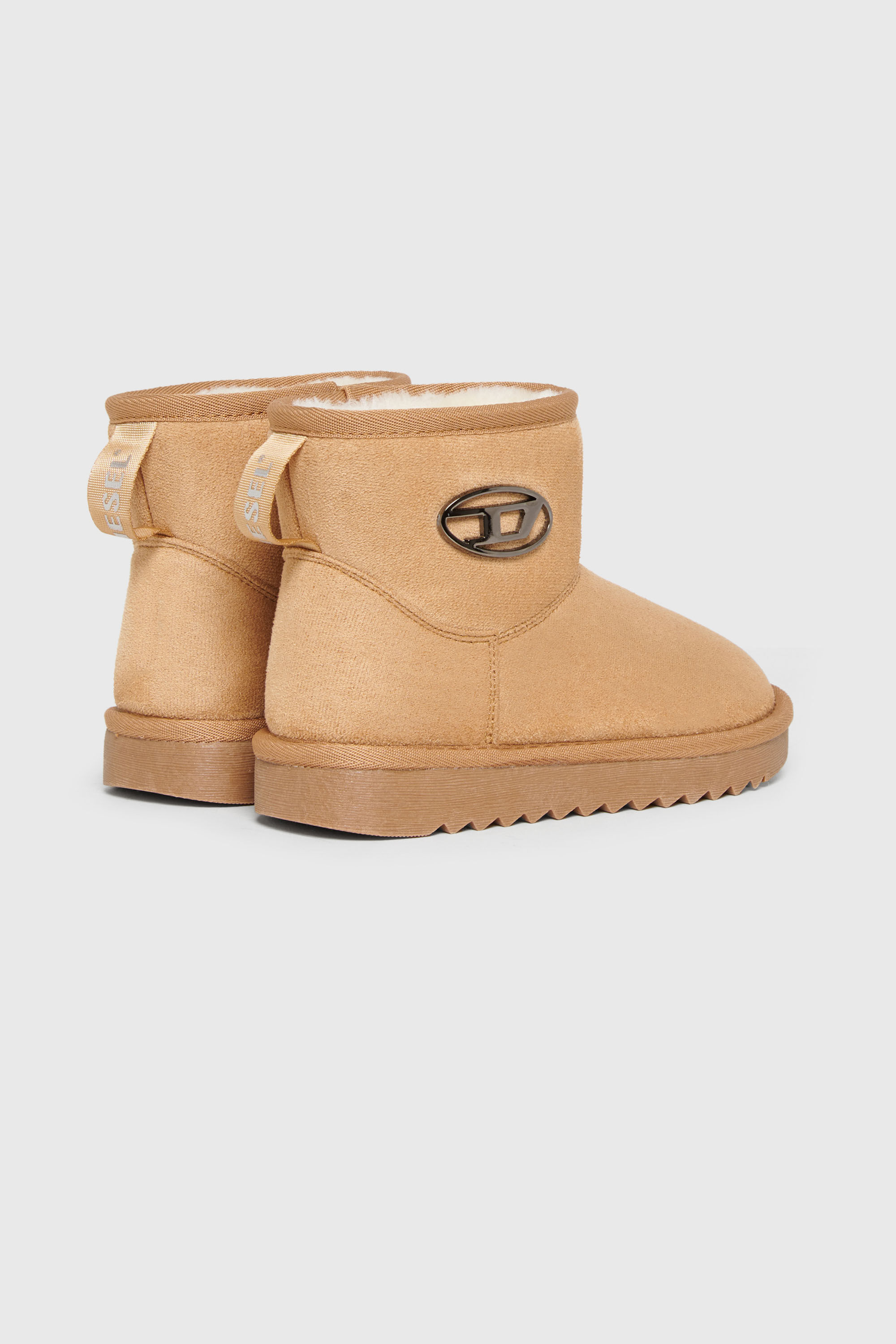 Diesel - D-DAATEN, D-Daaten - Stivali con fodera pelliccia Unisex in Marrone - 3