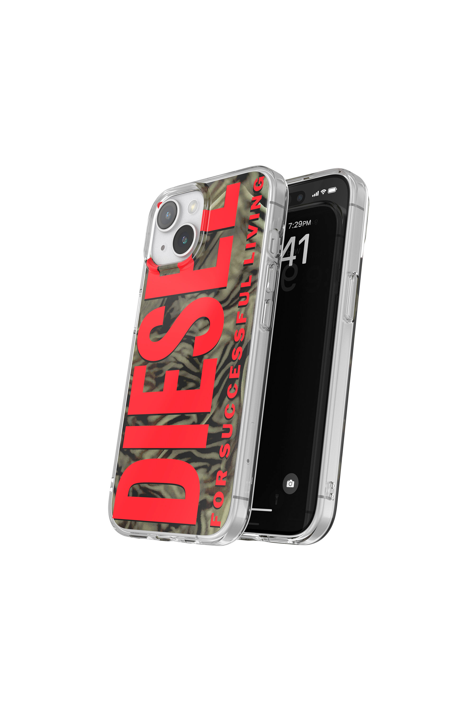 Diesel - 60047 AOP CASE, Cover camou per iP 15 Unisex in Multicolor - 3
