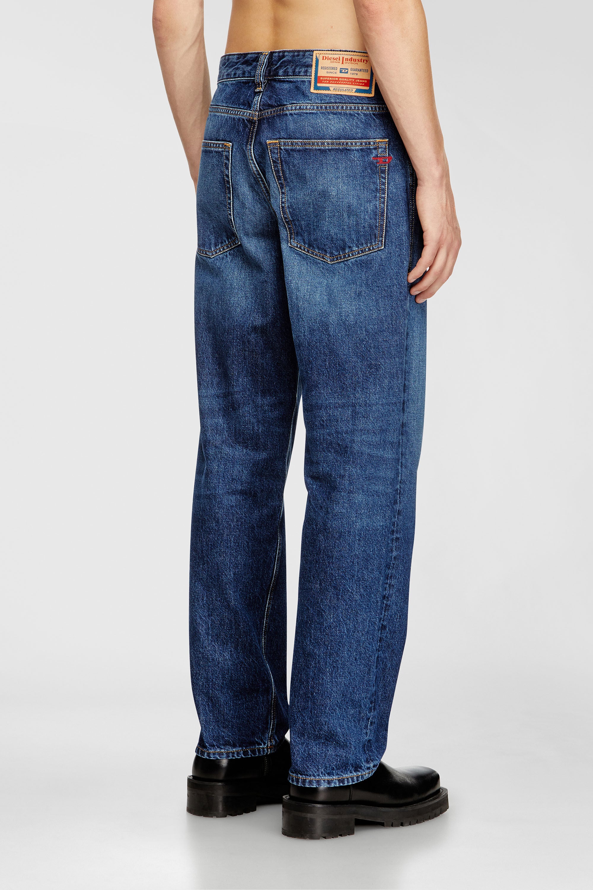 Diesel - Herren Regular Jeans 2024 D-Macs 09I27, Mittelblau - 3