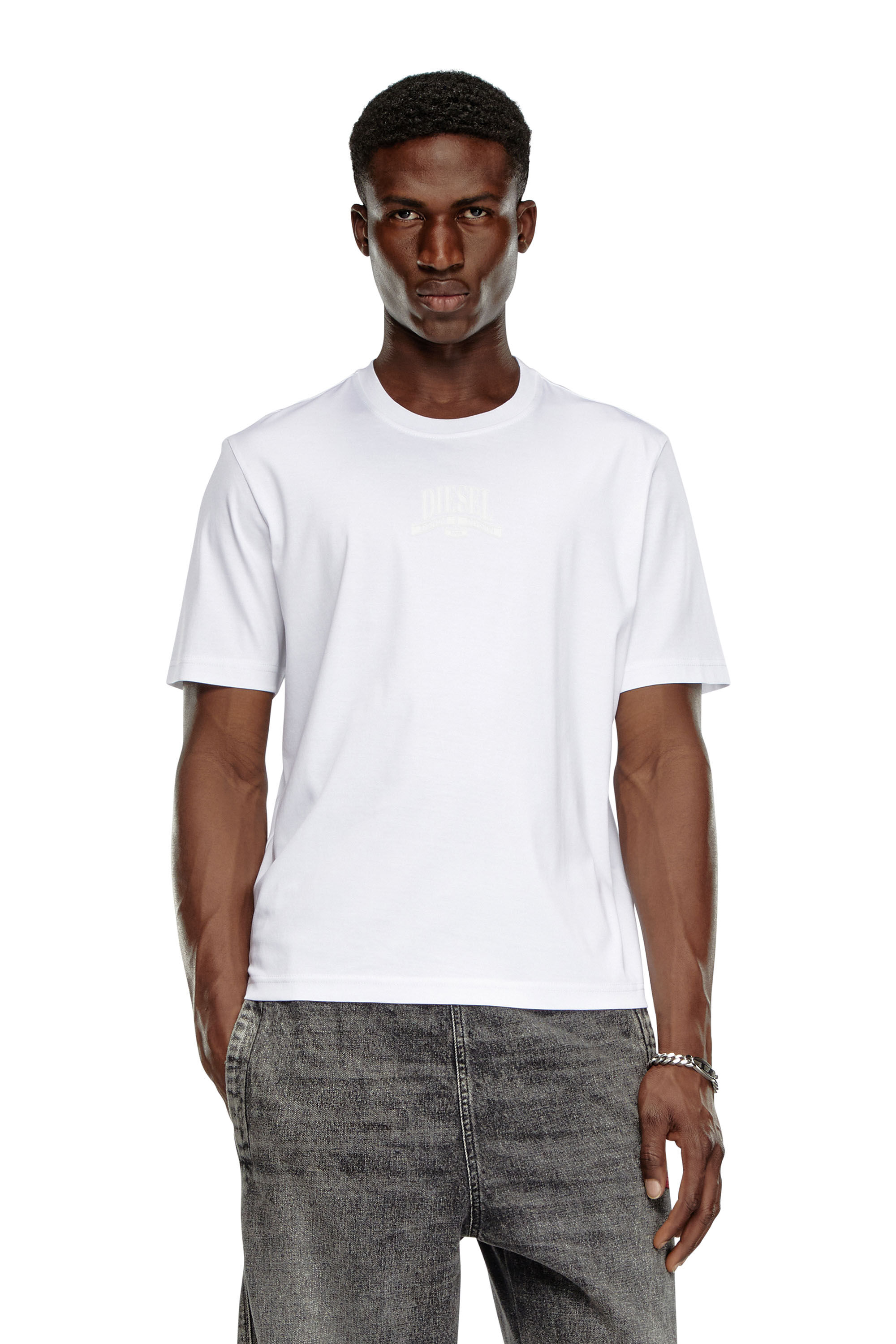 Diesel - T-MADJUST-K1, Bianco - Image 3