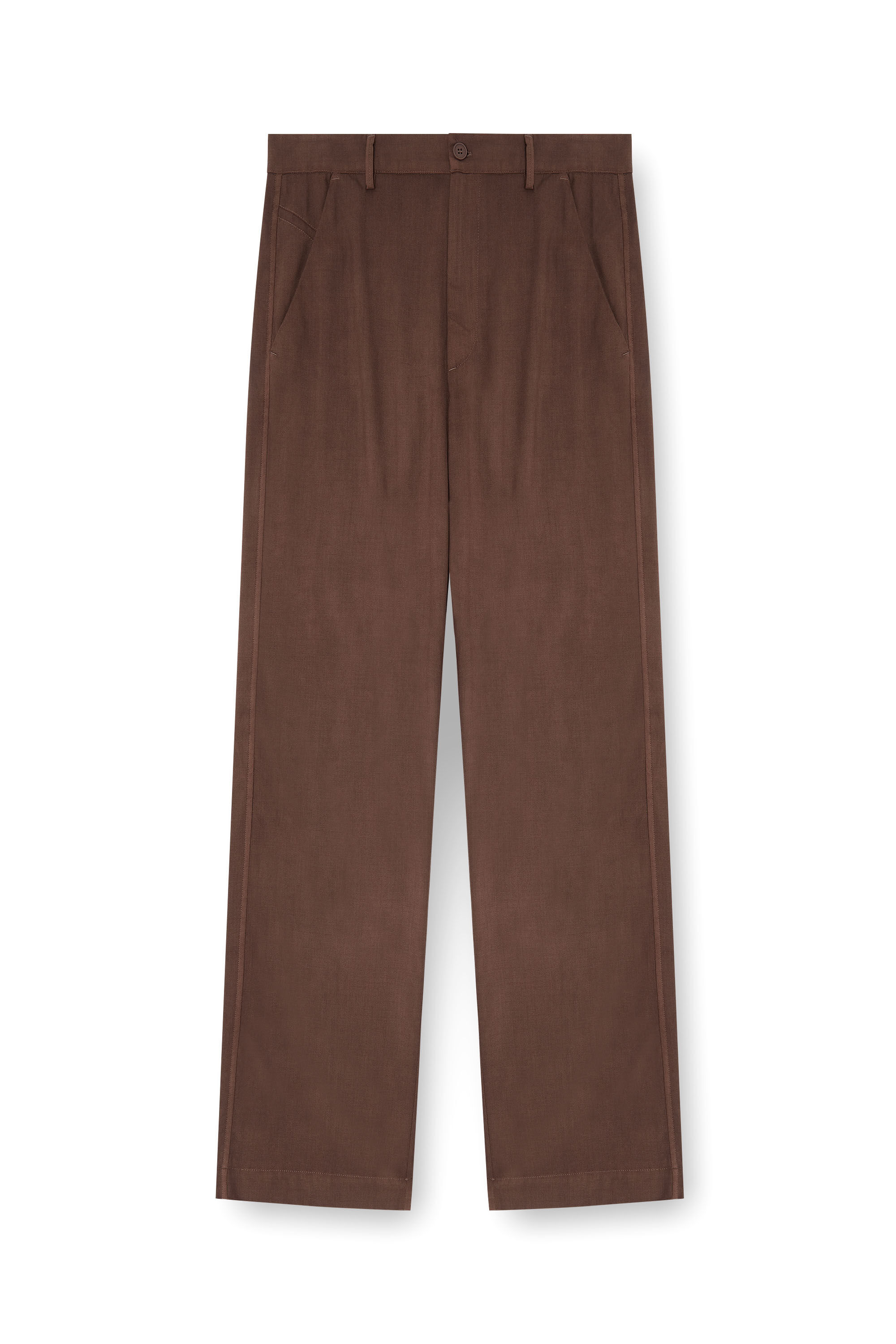 Diesel - P-HANT-CHINO-AECB, Pantaloni chino in lana stretch leggera Uomo in ToBeDefined - 2