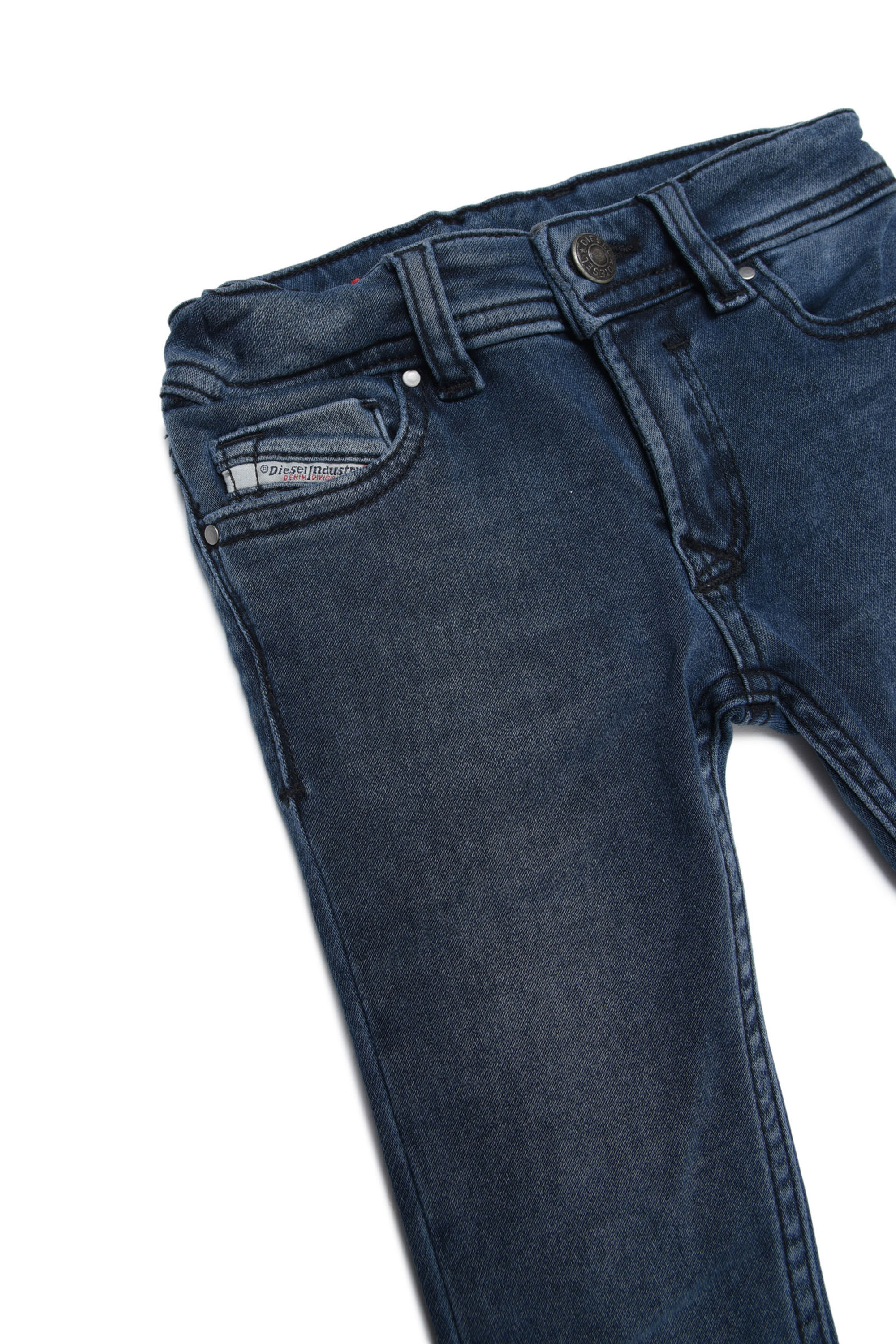 Diesel - D-SLINKIE-B JOGGJEANS, Blu Scuro - Image 3