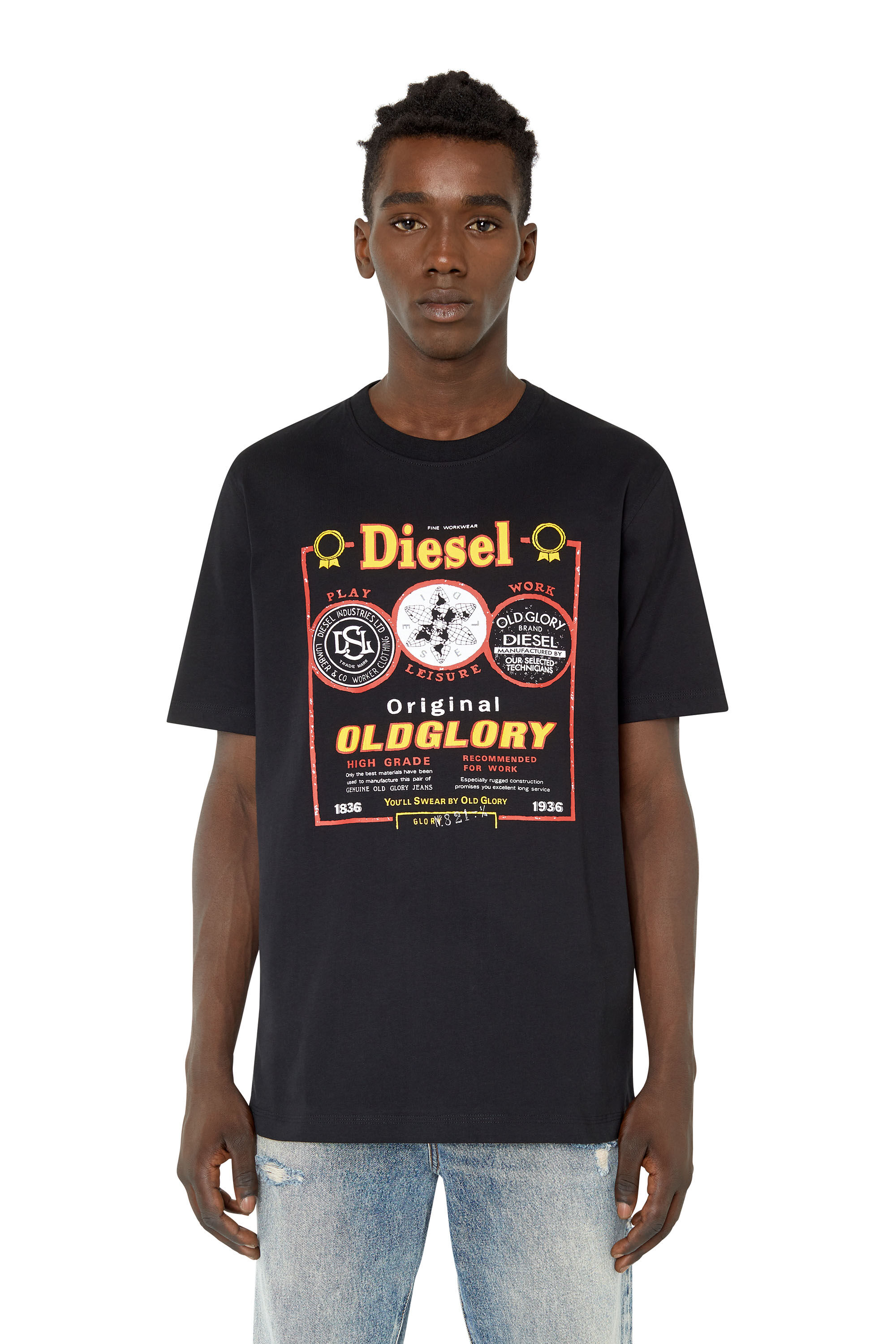 Diesel - T-JUST-E36, Noir - Image 3