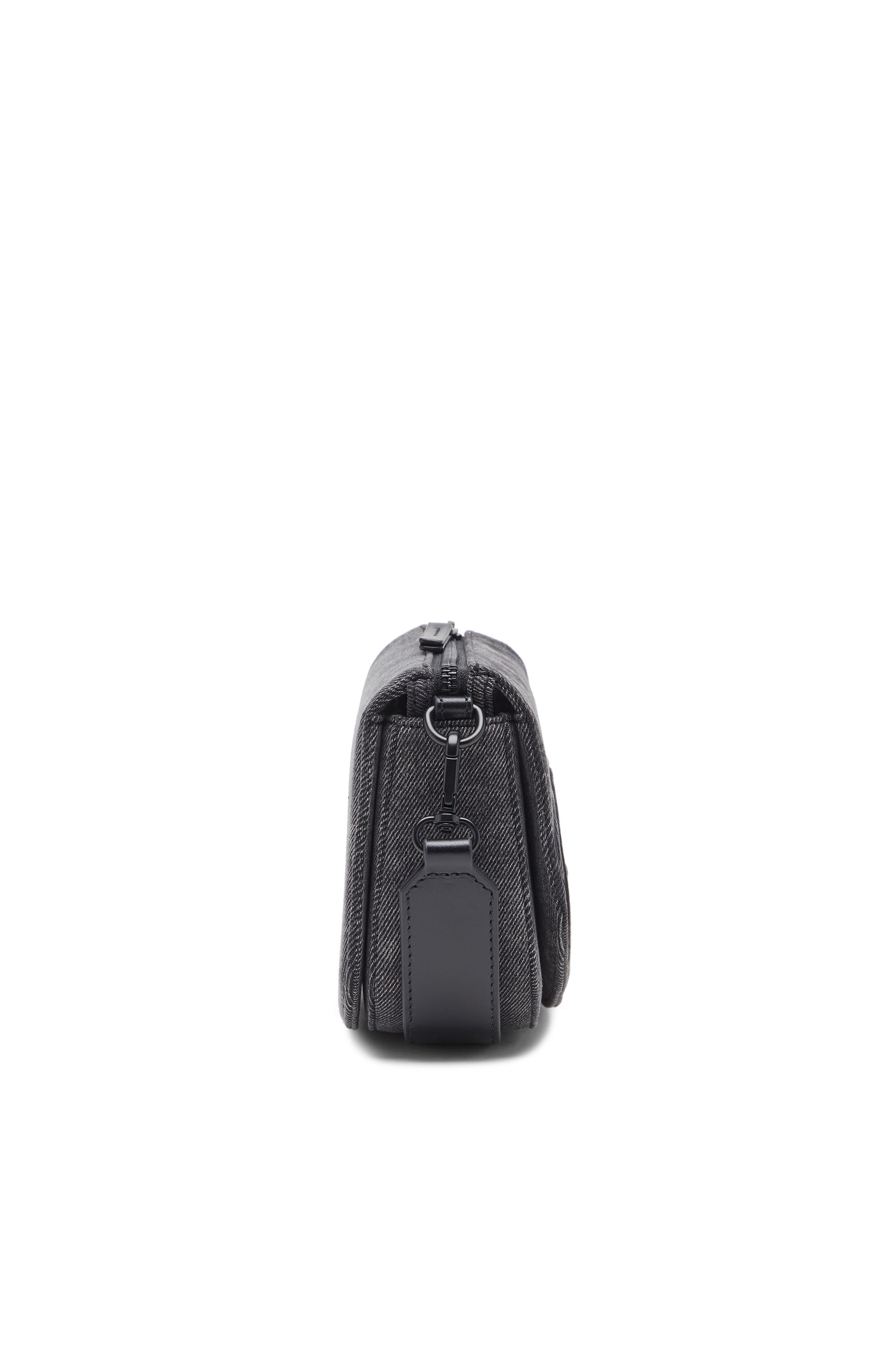 Diesel - 1DR CAMERA BAG, 1DR-Sac Camera en denim stonewashed Mixte in Noir - 4