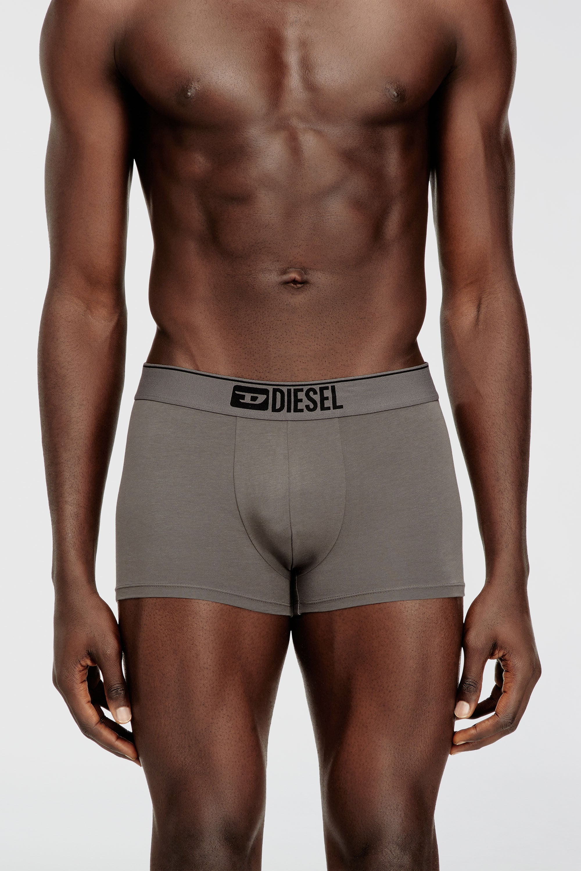 Diesel - UMBX-DAMIENTHREEPACK, Set da tre boxer tinta unita Uomo in Multicolor - 3
