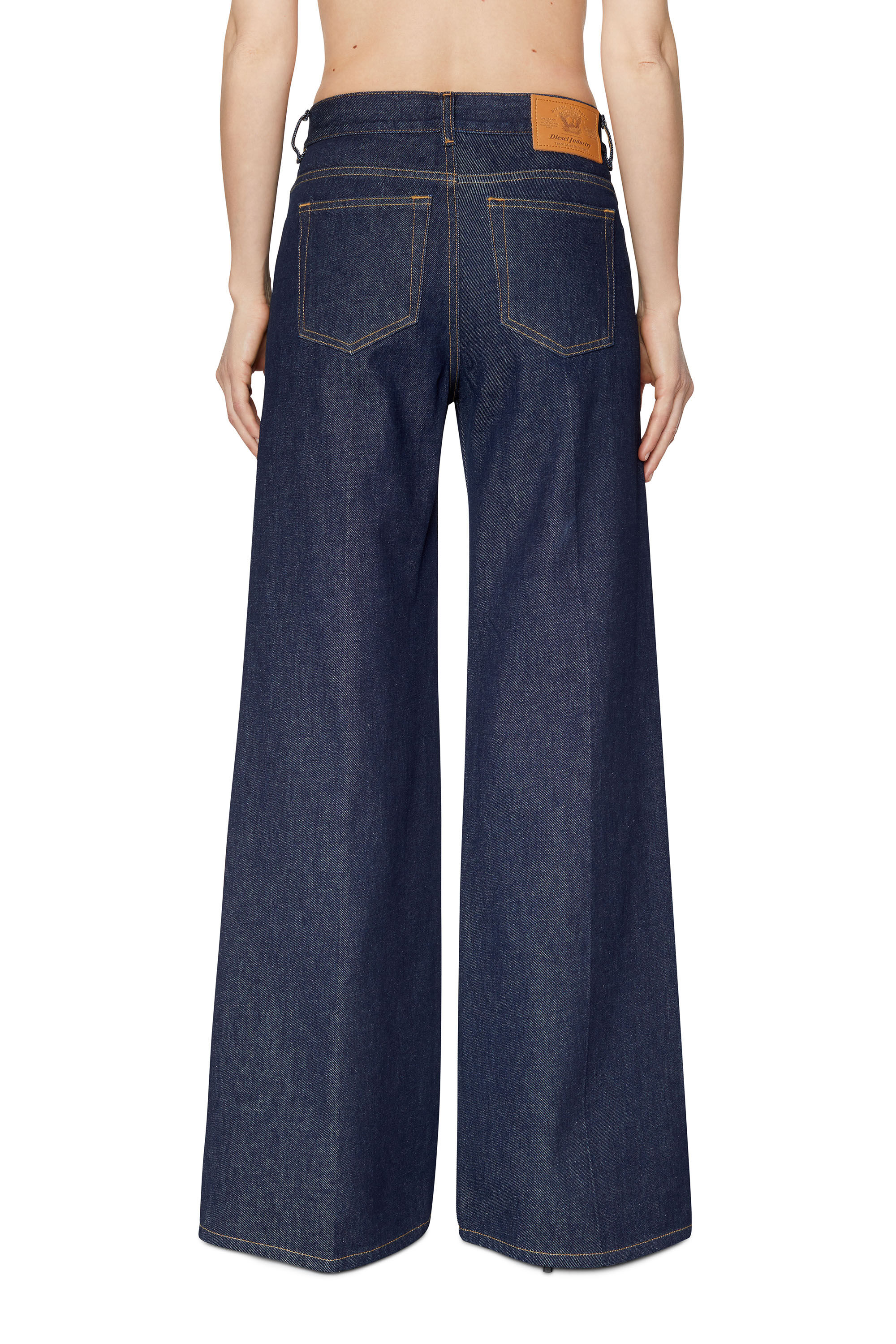 Diesel - 1978 Z9C02 Bootcut and Flare Jeans, Blu Scuro - Image 4
