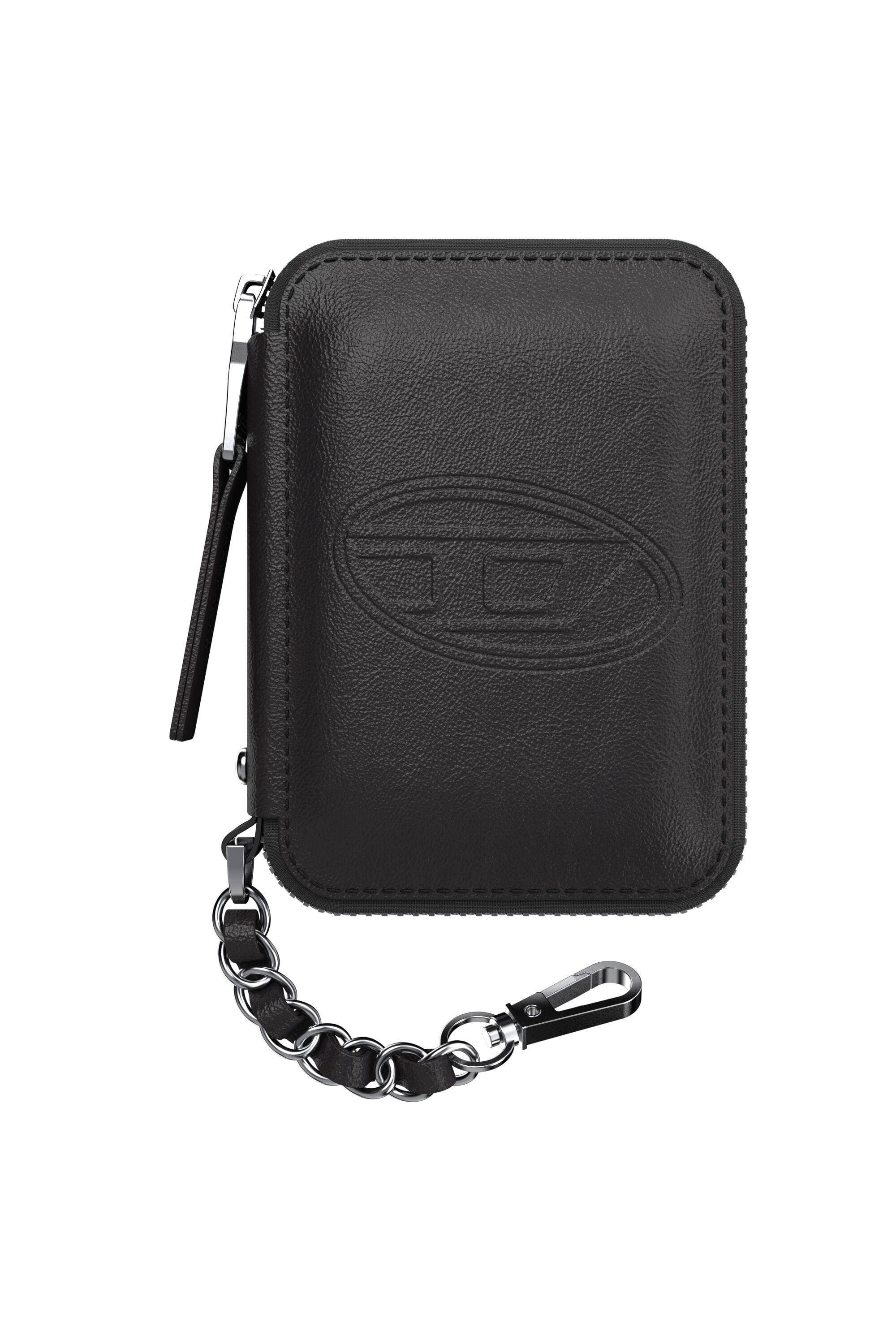 Diesel - 60667 UNIVERSAL POUCH, Pochette MagSafe Oval D Unisex in Nero - 1