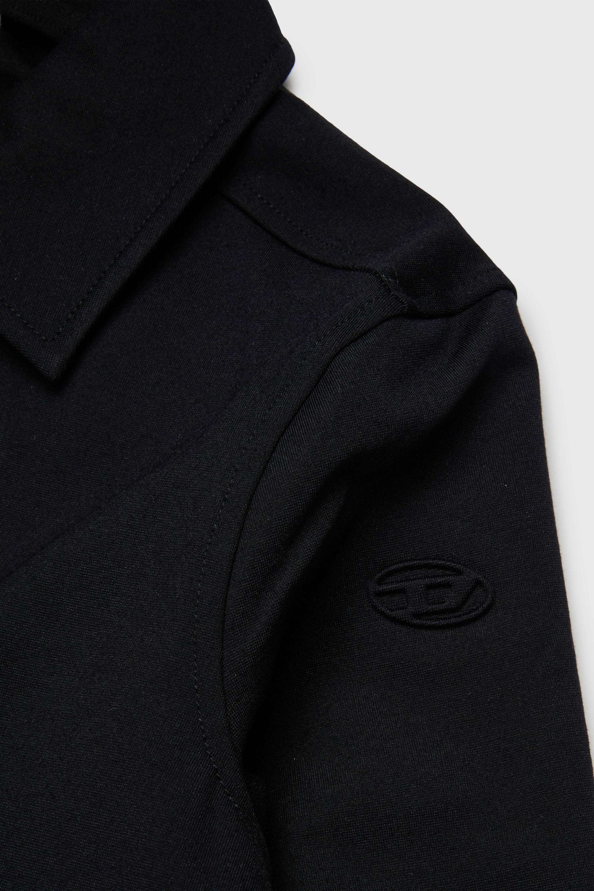 Diesel - JMILX, Giacca zip-up sartoriale in tessuto stretch Donna in Nero - 4