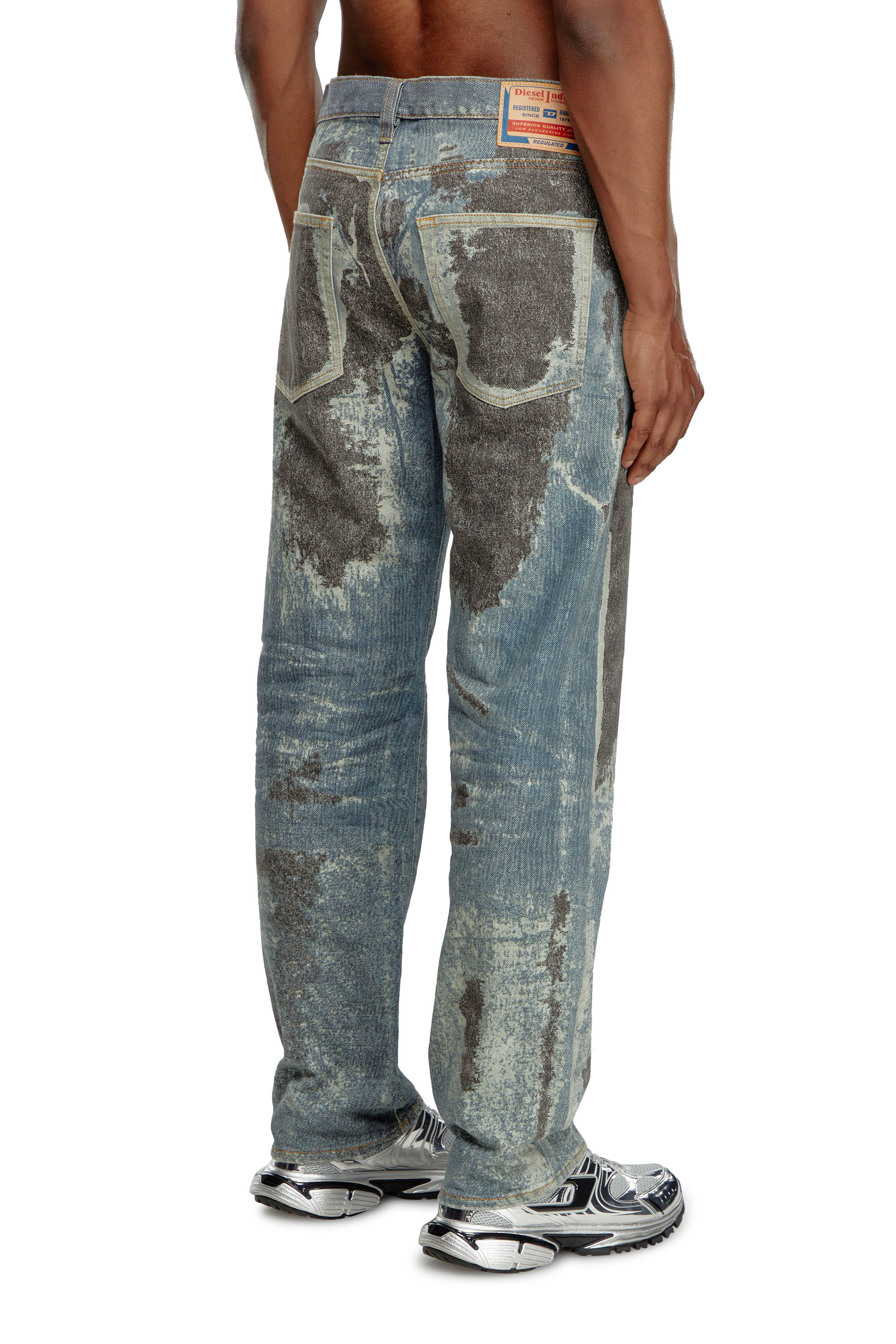 Diesel - Herren Straight Jeans 2010 D-Macs 0PGAV, Mittelblau - Image 4