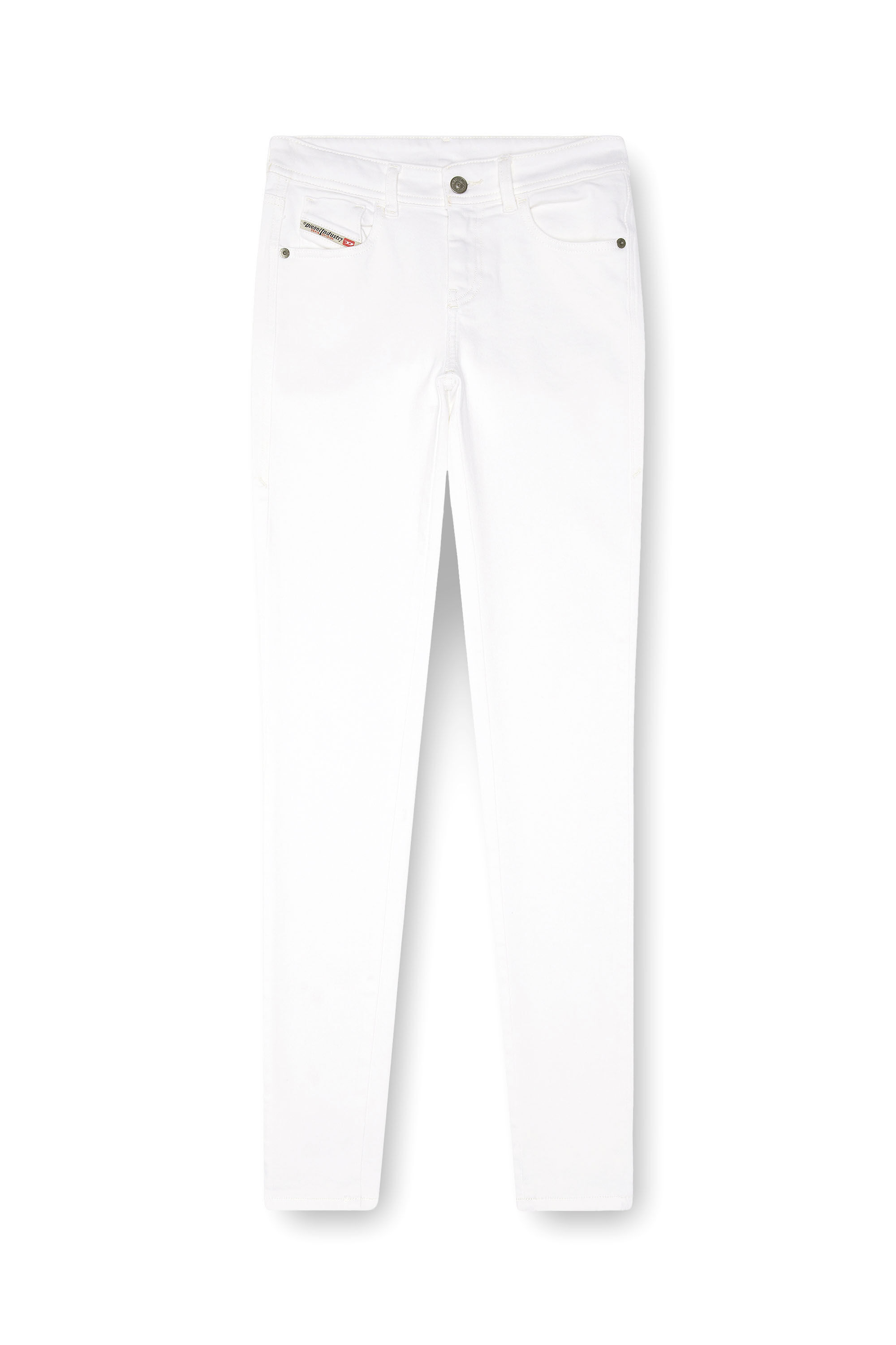 Diesel - Skinny Jeans 2017 Slandy 09F90 Femme, Blanc - Image 2