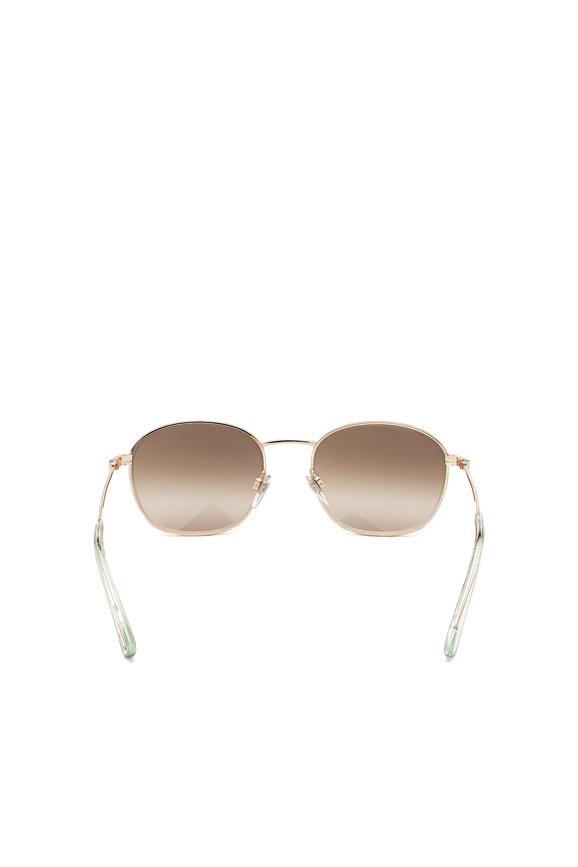 Diesel - DL0307, Unisex Unisex-Sonnenbrille mit abgerundeter Silhouette in Gesichtspuder - 3