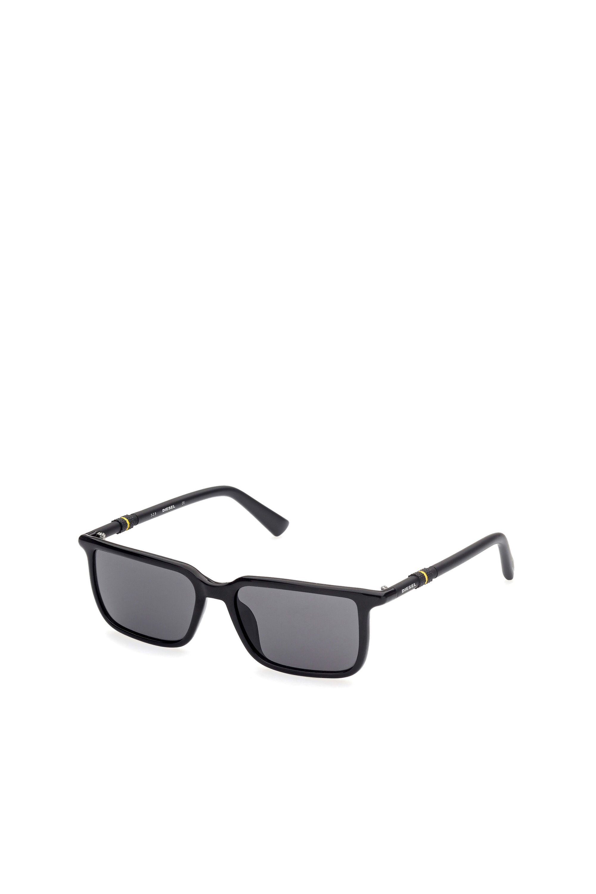 Diesel - DL0331, Lunettes de vue avec forme navigateur Homme in Noir - 2
