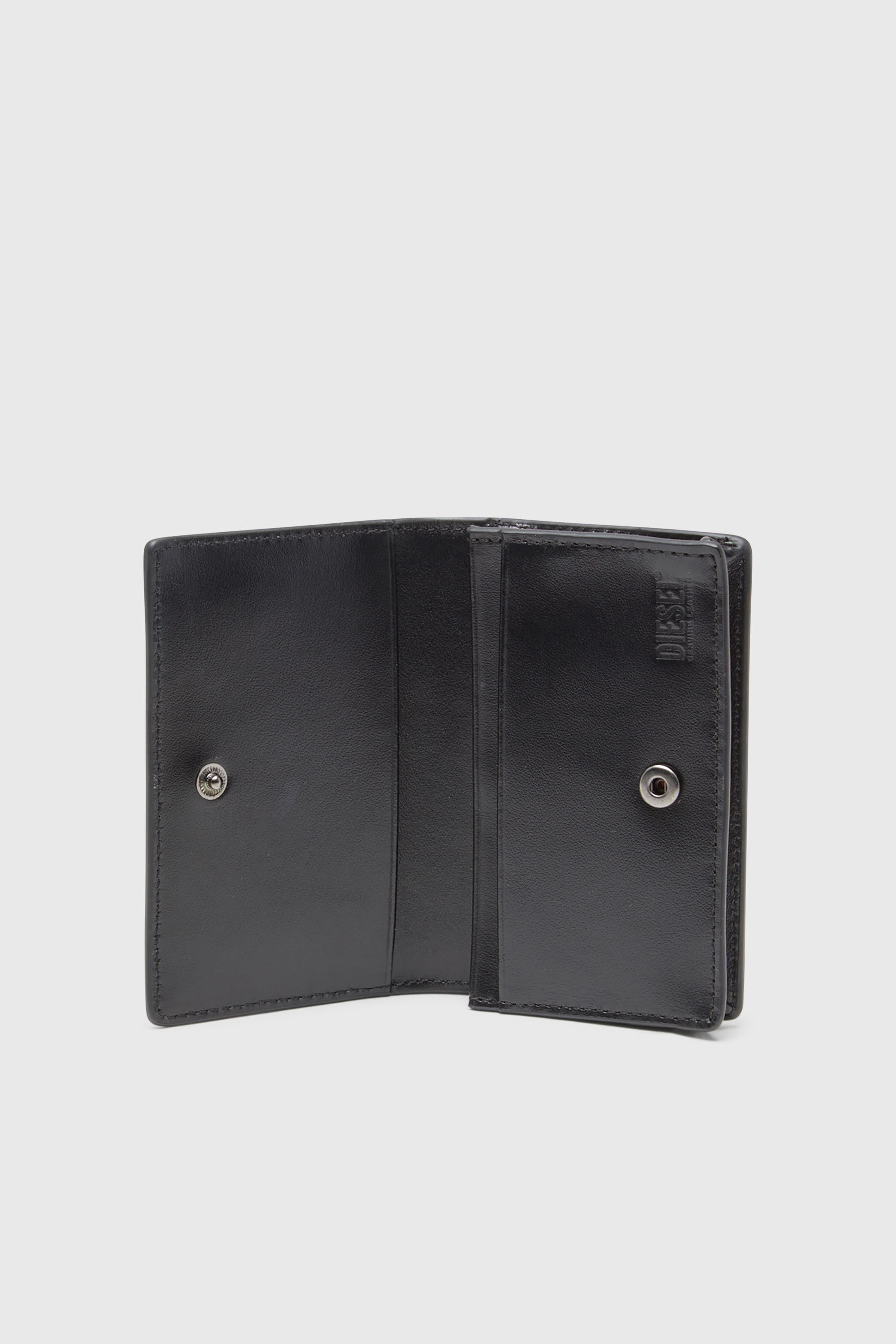 Diesel - HOLI-D CARD HOLDER IV, Portacarte compatto in pelle Uomo in Nero - 3