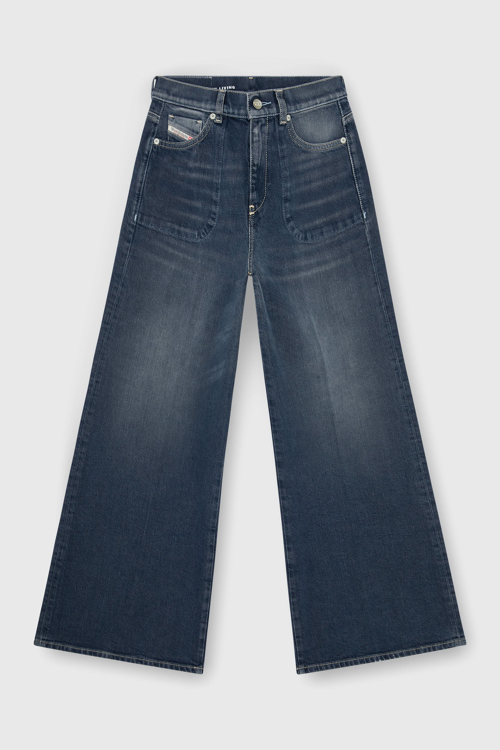 Diesel - Damen Flare Jeans 1978 D-Akemi 007EI, Dunkelblau - 6
