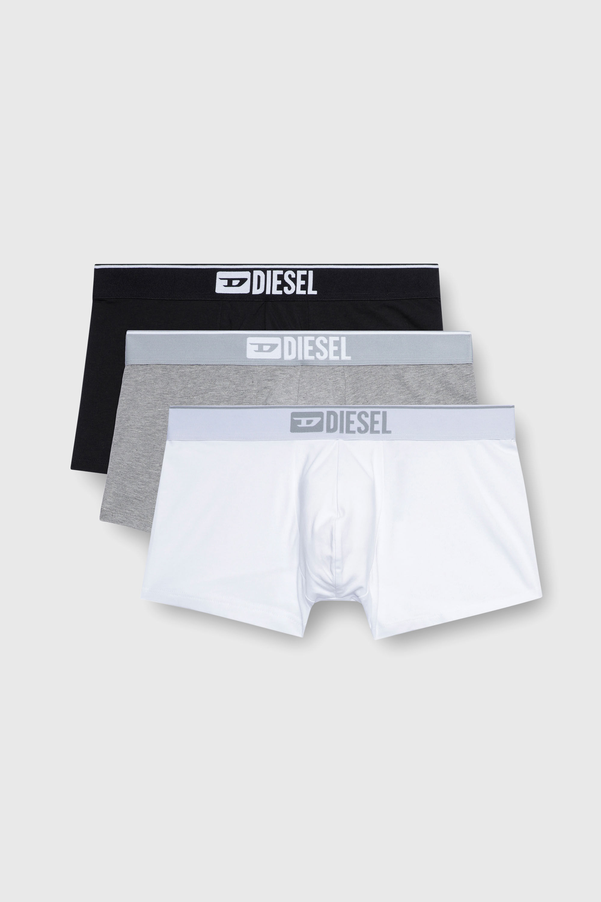 Diesel - UMBX-DAMIENTHREEPACK, Set da tre boxer tinta unita Uomo in Multicolor - 2