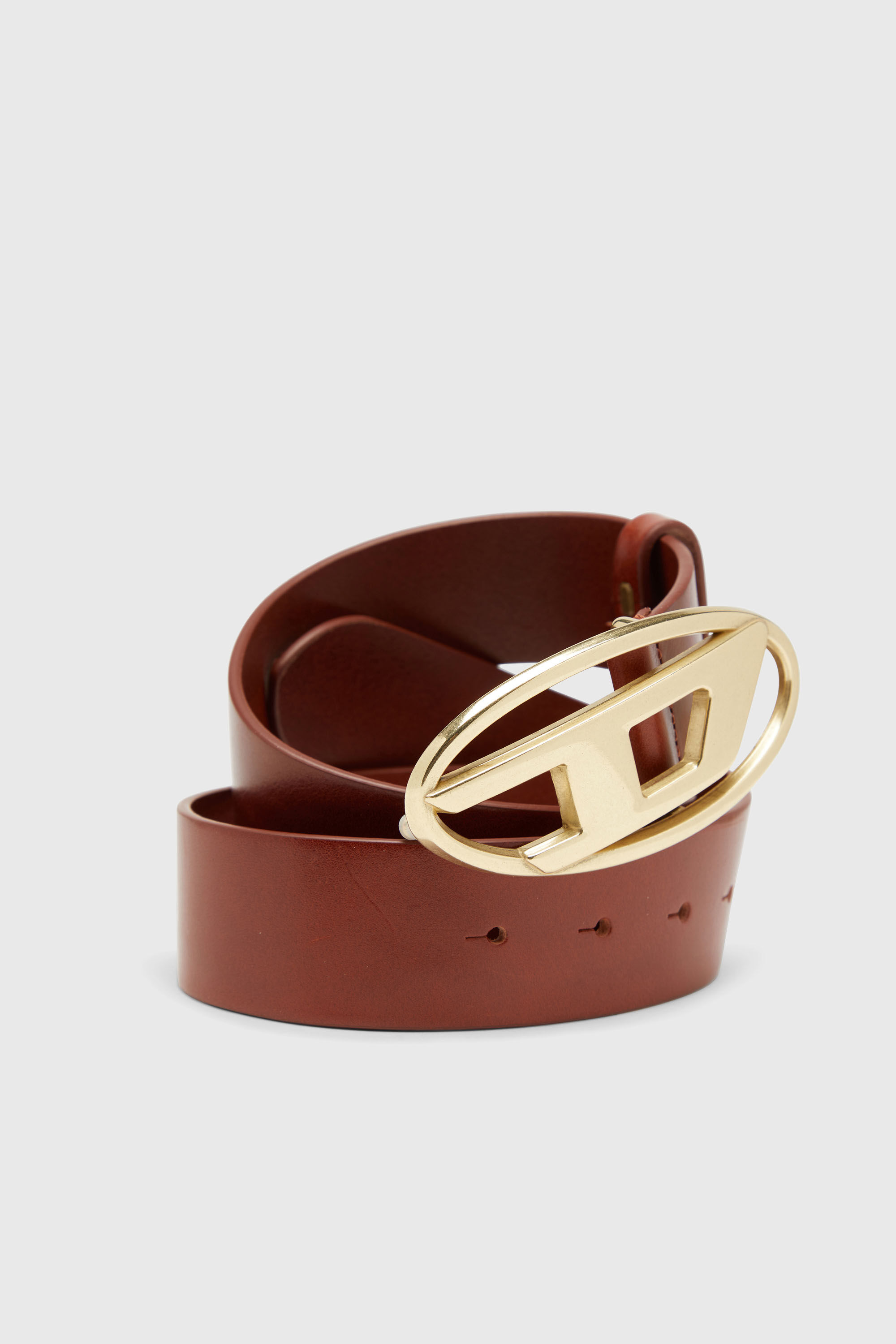 Diesel - B-1DR W, Ceinture 4 cm en cuir avec boucle D ovale Mixte in Polychrome - 3