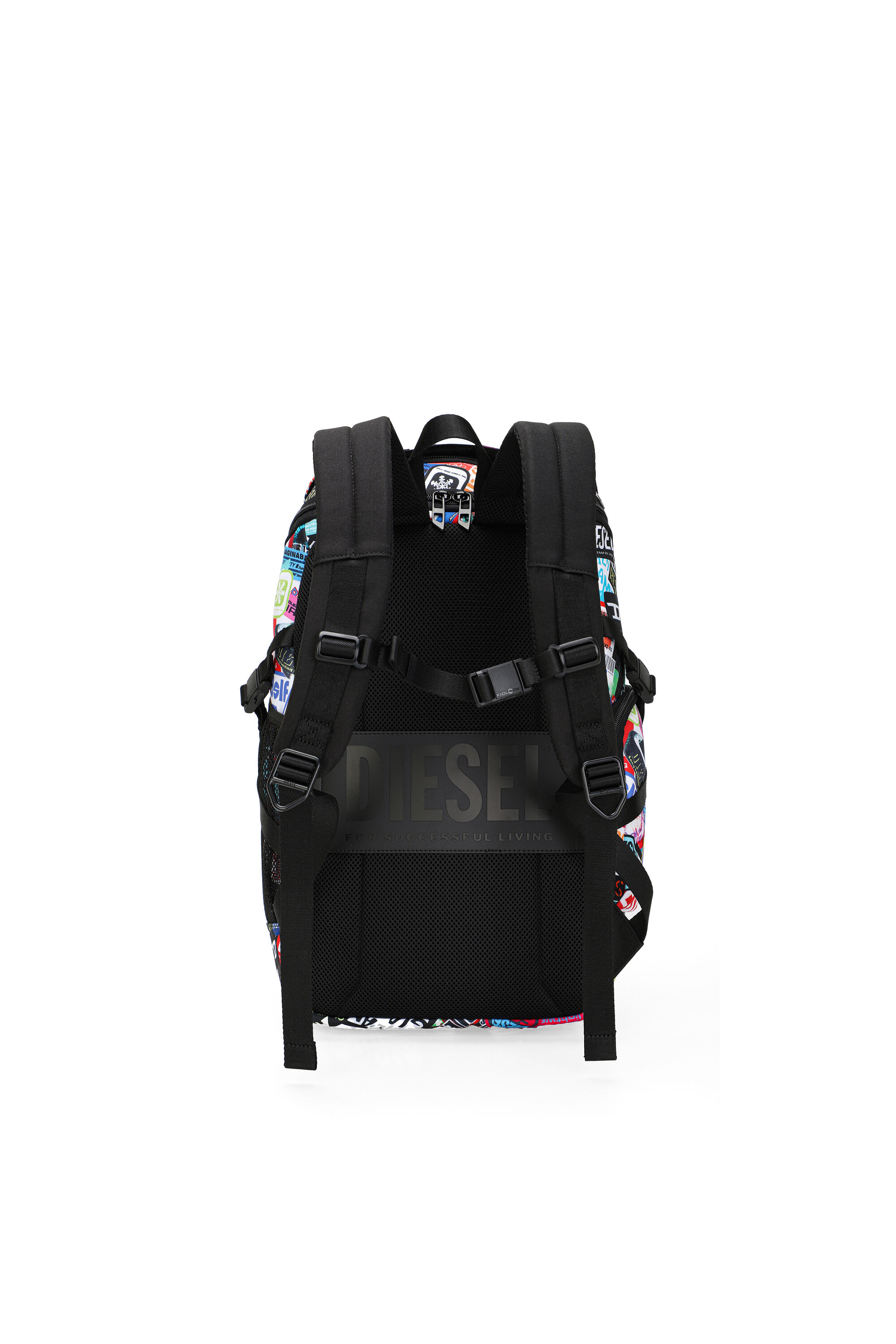 Diesel - DIESEL PC PRINTED BACKPACK-STICKERS- DSB, Unisex Multifunktionaler Rucksack mit Aufklebern in Bunt - 2