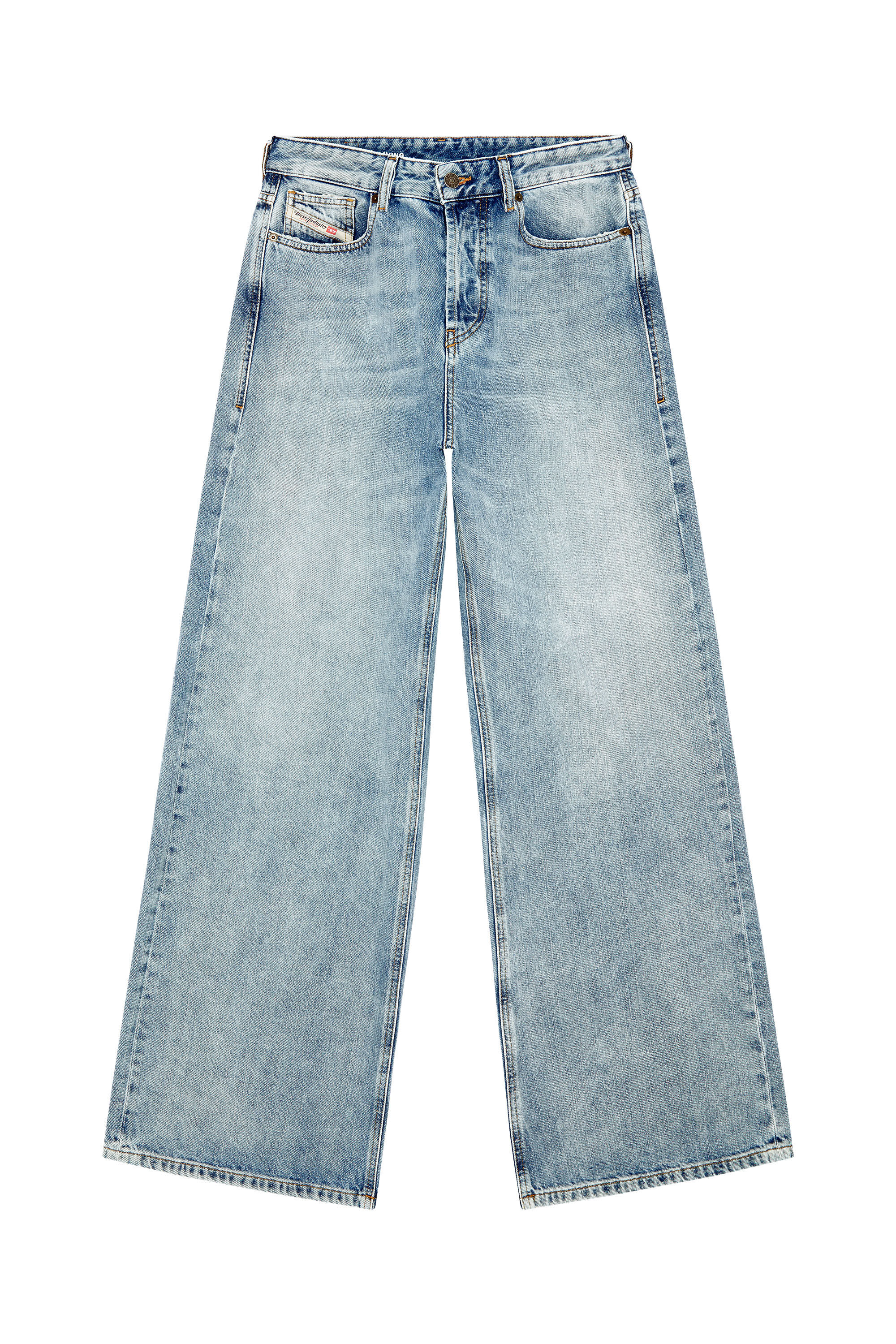 Diesel - Straight Jeans 1996 D-Sire 09H57, Bleu Clair - Image 2