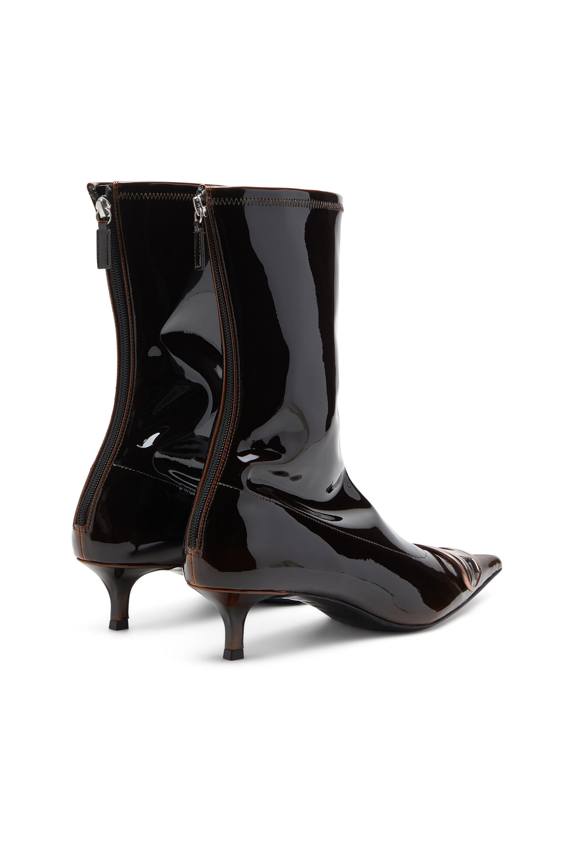 Diesel - D-VENUS KITTIE BT, D-Venus-Stivaletto in PU effetto liquido Donna in Multicolor - 3