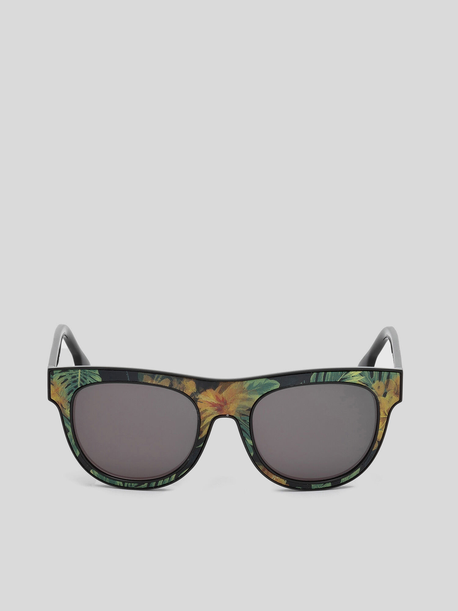 Diesel - DM0160, Unisex Innovative Sonnenbrille in dynamischer Optik in Schwarz/Orange - 1