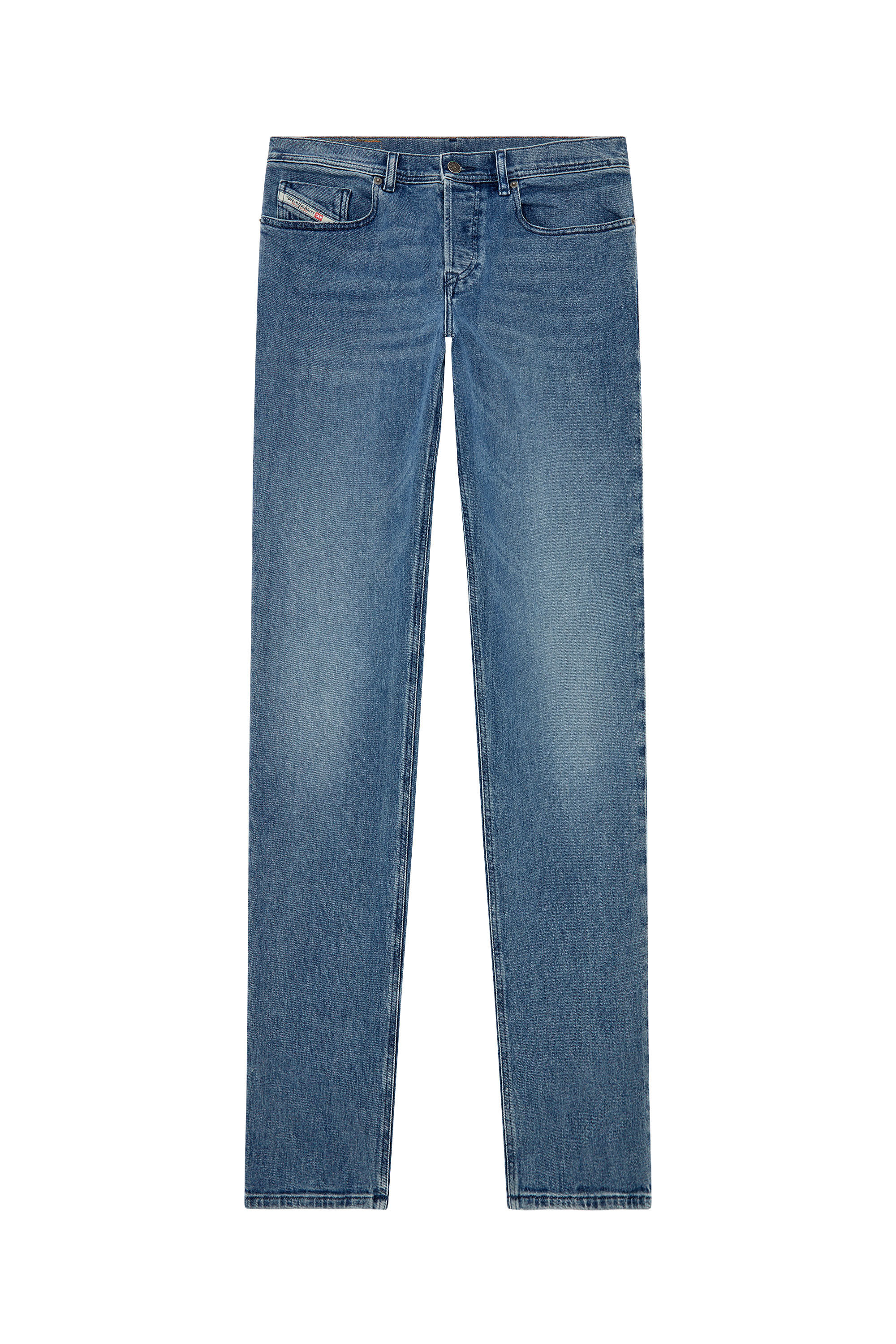 Diesel - Uomo Tapered Jeans 2023 D-Finitive 09H30, Blu medio - Image 2