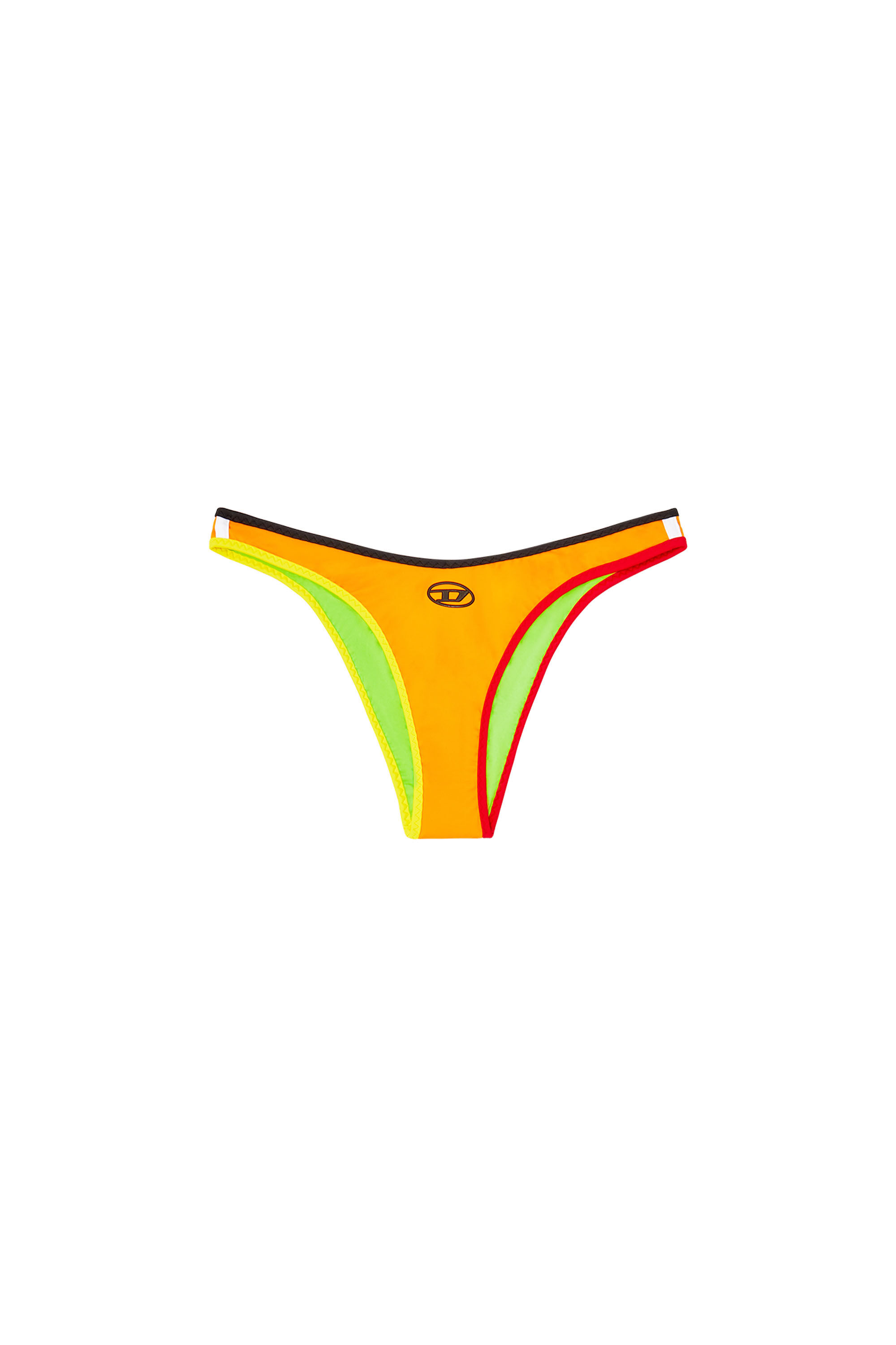 Diesel - BROOKE-D-POP, Damen Farbblock-Bikinihose in Bunt - 4
