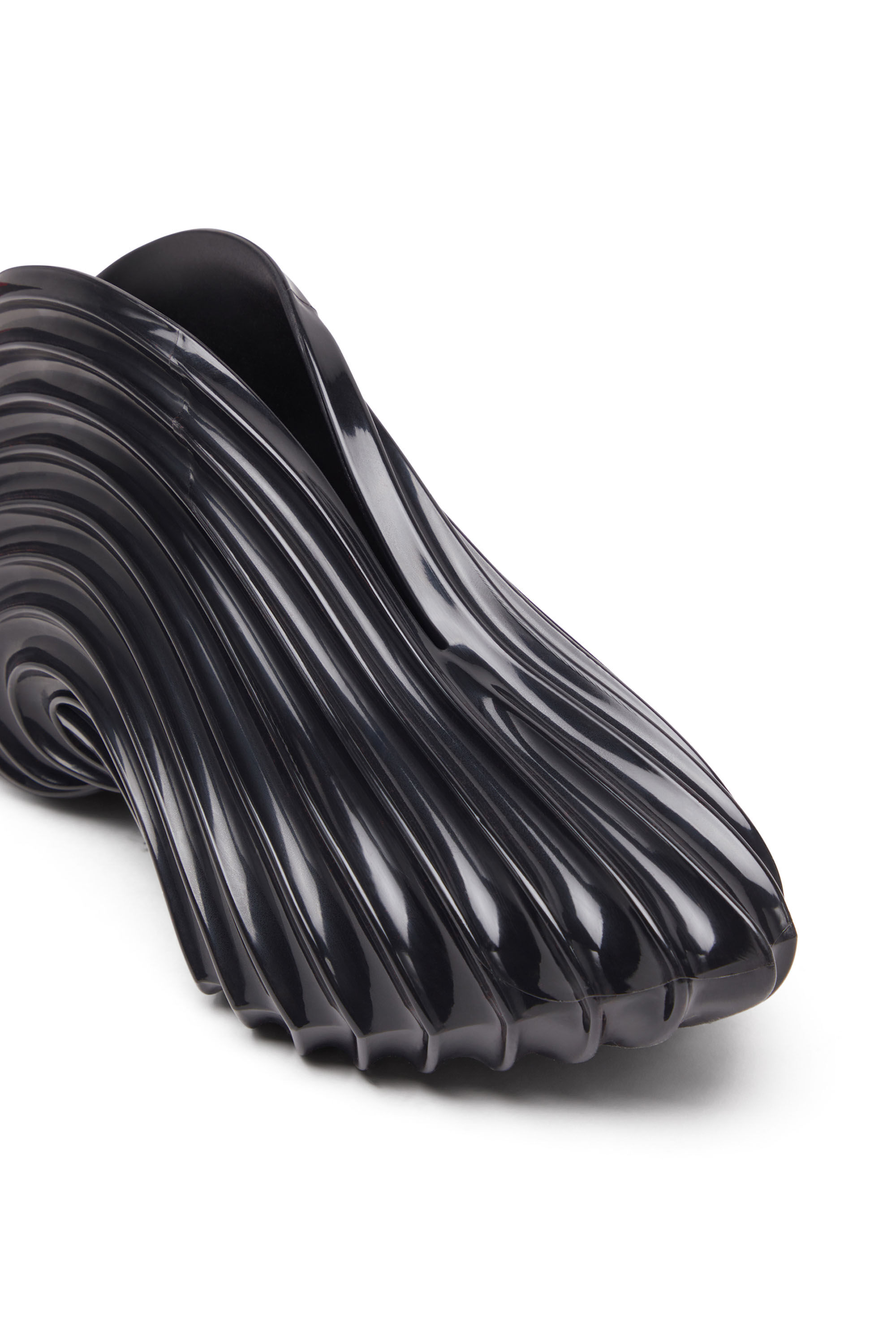 Diesel - MELISSA QUANTUM SNEAKERS X, Sneaker slip-on in Melflex® Unisex in Nero - 6
