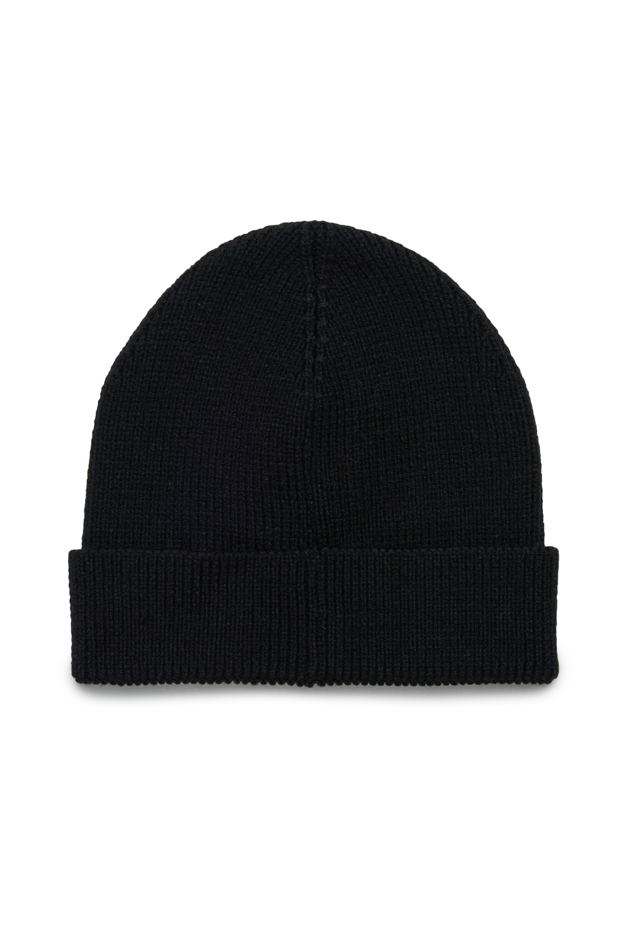 Diesel - FKCODERFULLYC, Unisex Wollmütze mit gesticktem Logo in Schwarz - 2