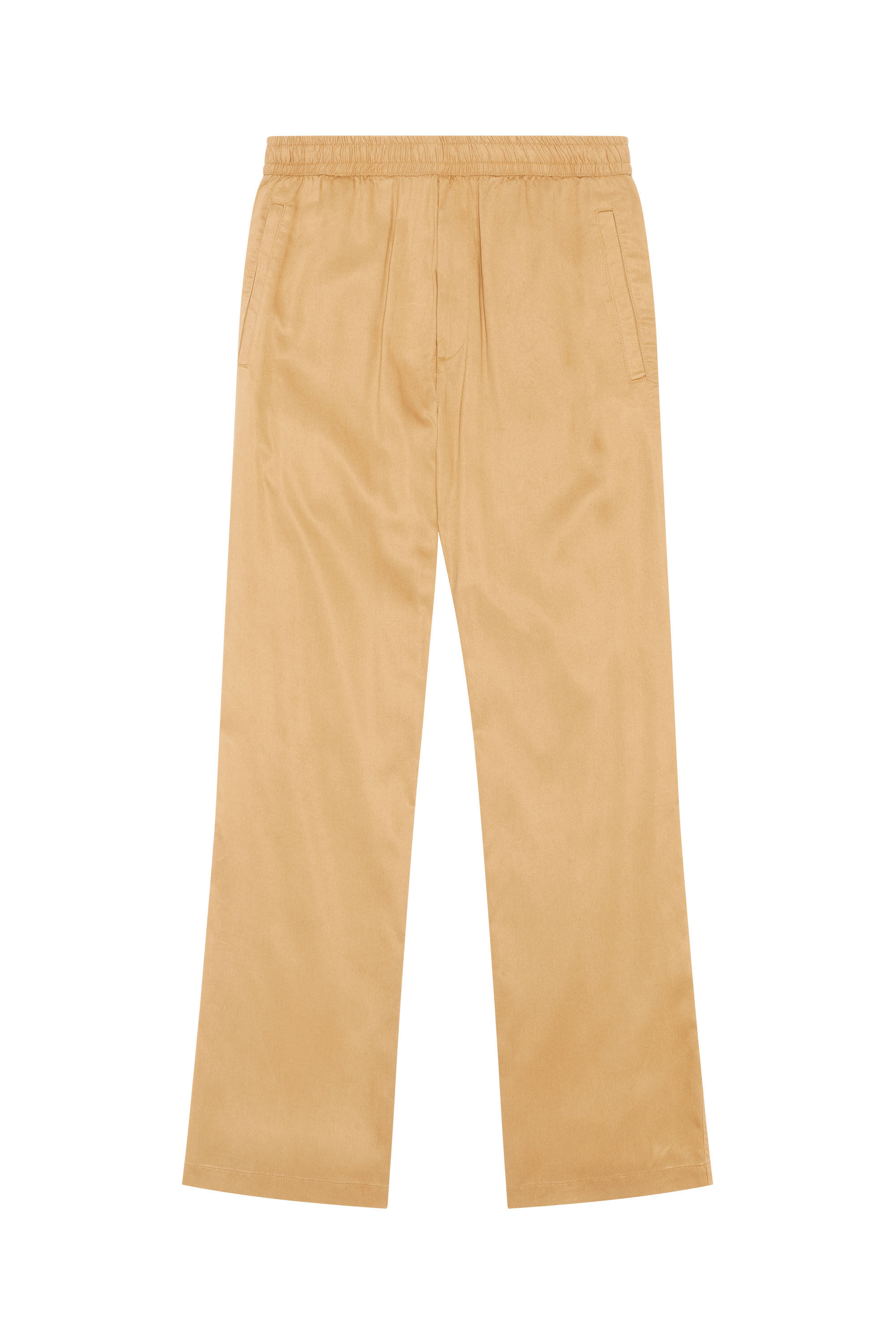 Diesel - P-GOLD-SPORT, Pantaloni fluidi in twill Uomo in Beige - 2