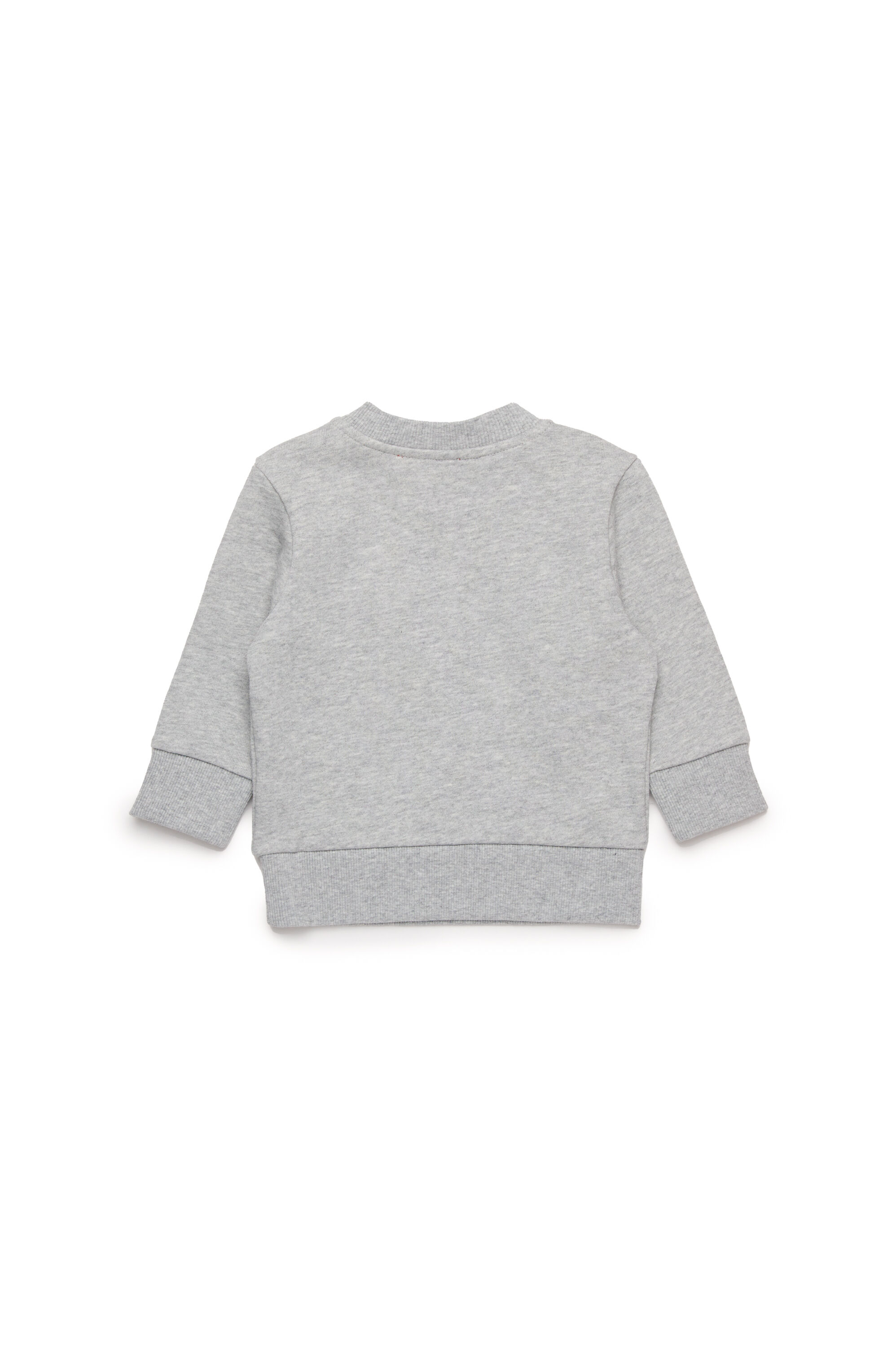 Diesel - SBOXTN5B, Sweat-shirt avec logo Oval D effet vieilli Mixte in Gris - 2