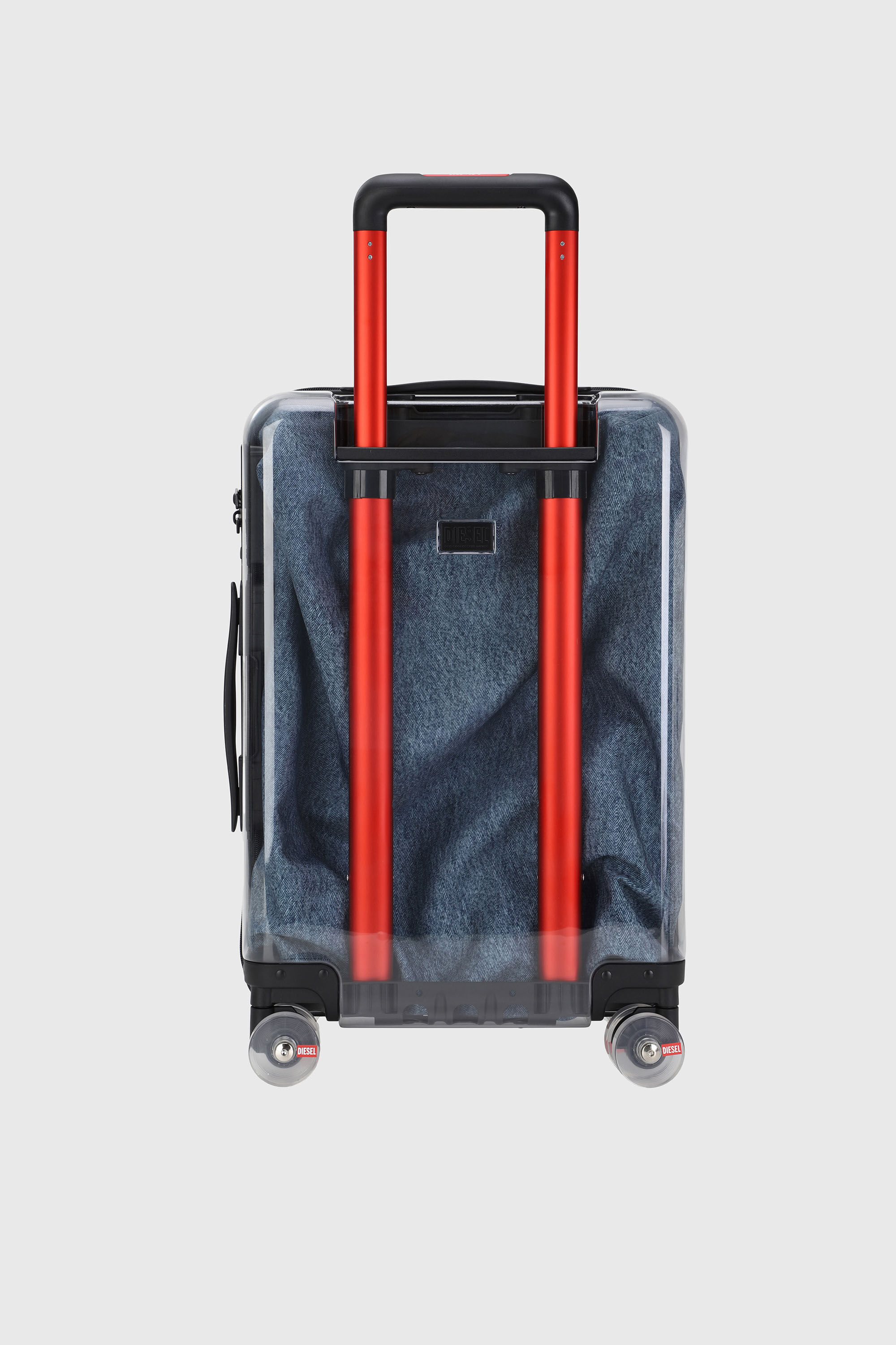 Diesel - LU0036 HARD LUGGAGE - DSL009, Valigia con logo trasparente taglia S Unisex in Blu - 2