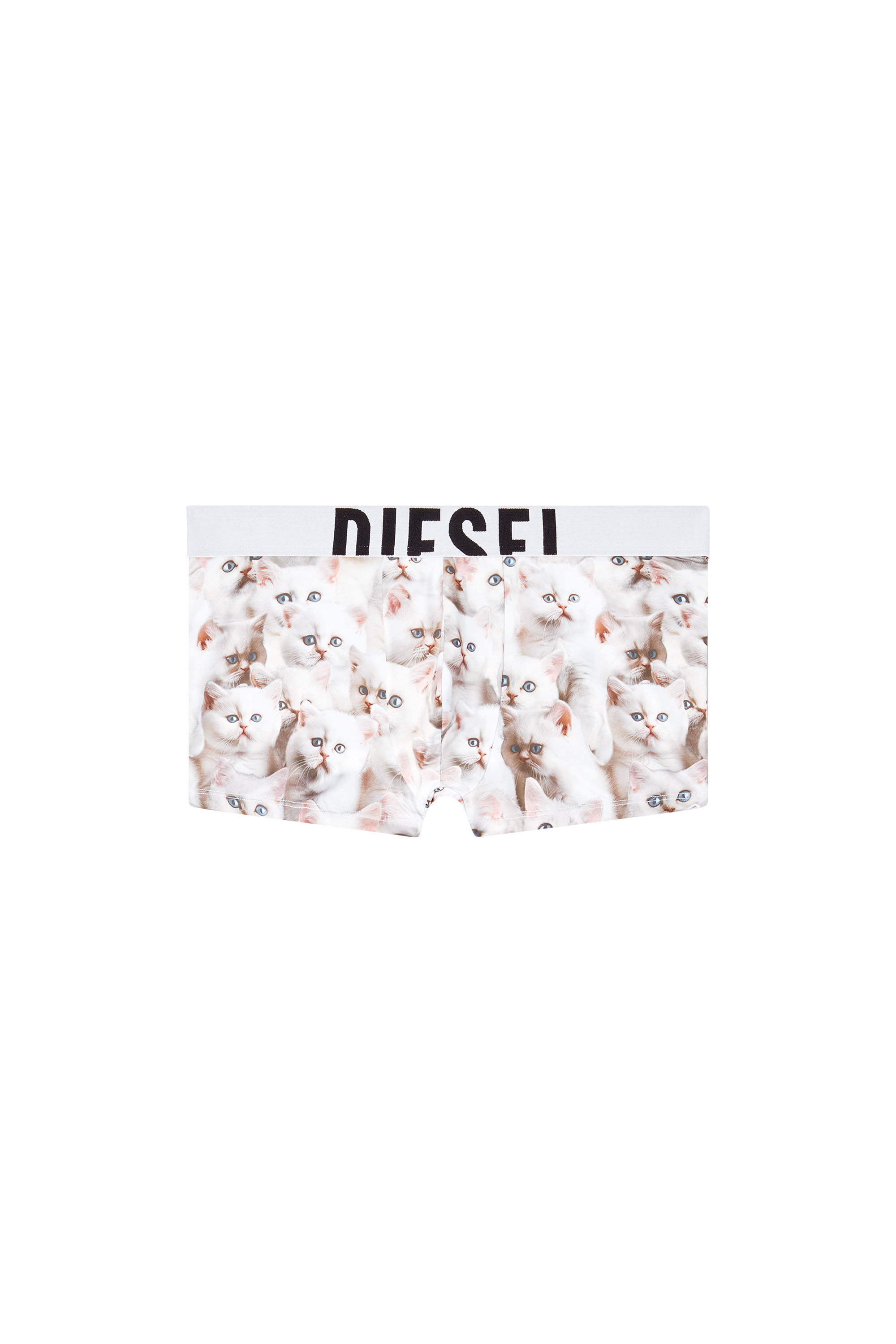 Diesel - DAMIEN-D-POP-40, Boxer con stampa Pop Uomo in Bianco - 2