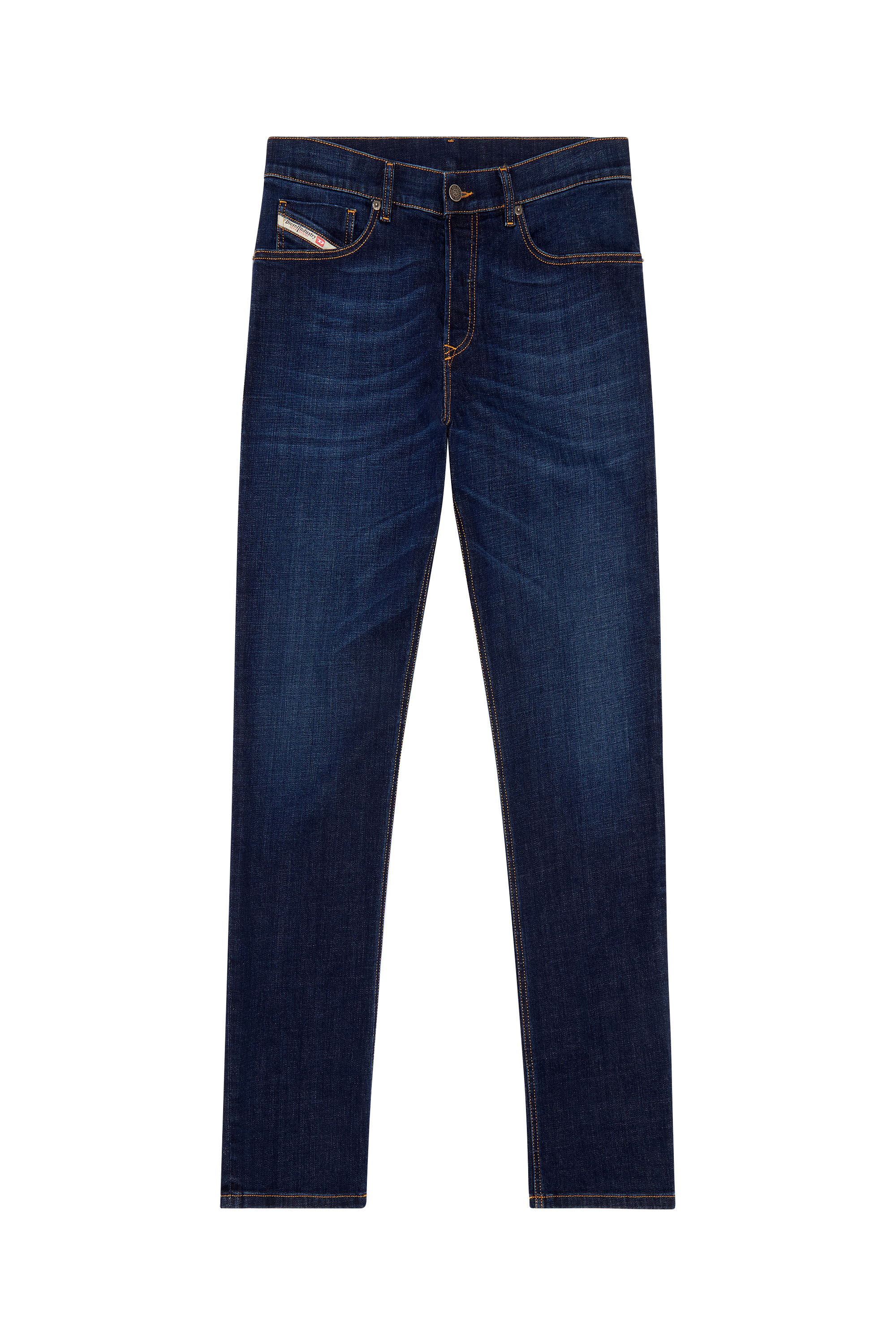 Diesel - Tapered Jeans 2023 D-Finitive 09F89, Dark Blue - Image 2