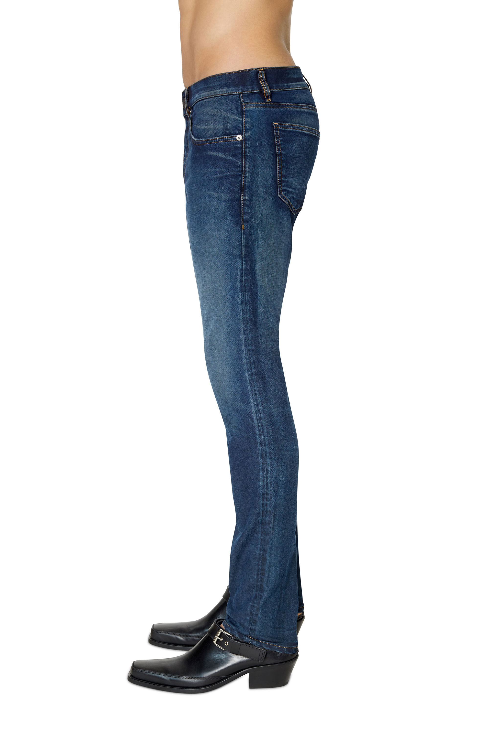 Diesel - D-Strukt JoggJeans® 068BC Slim, Blu Scuro - Image 5