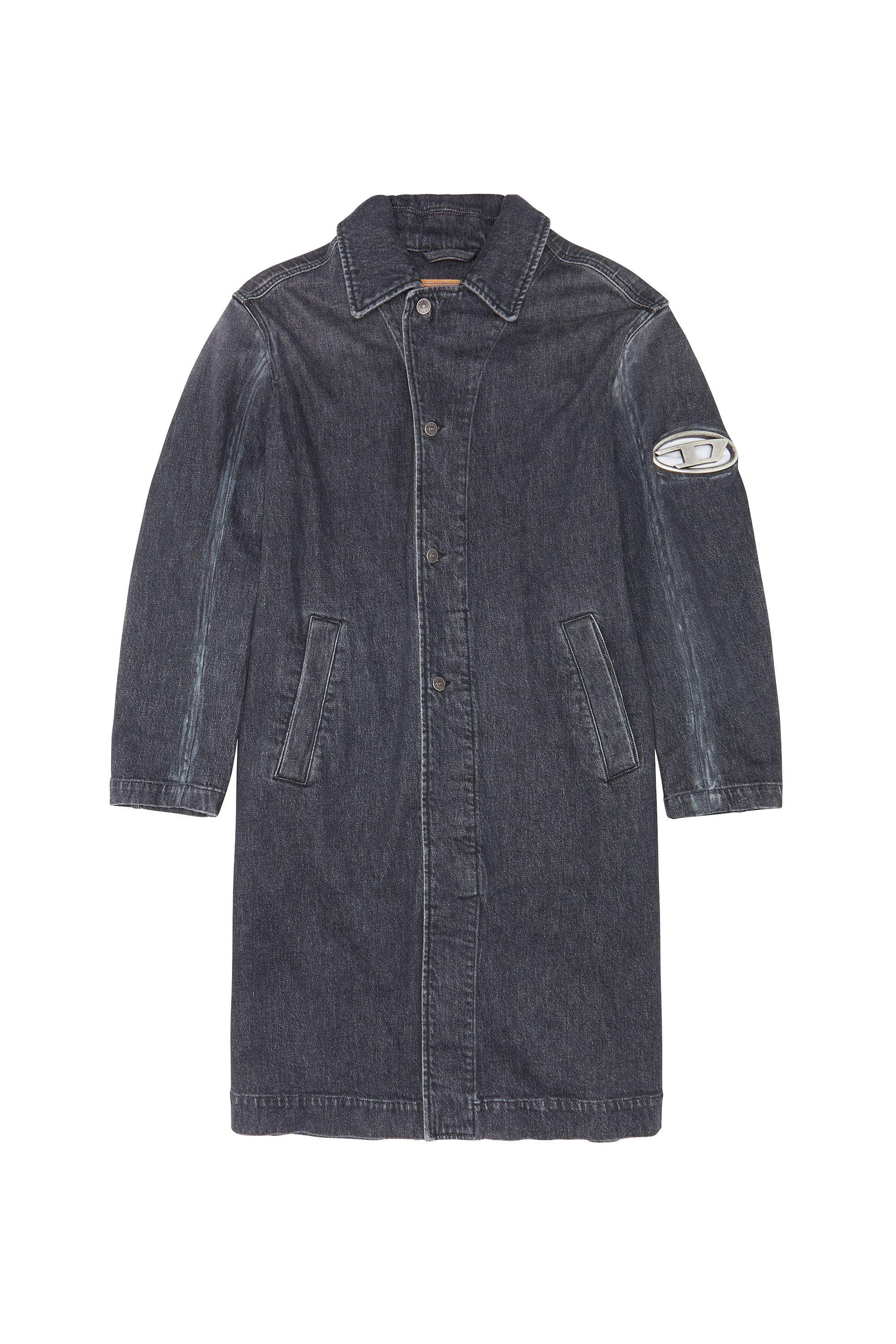 Diesel - D-ROKU-LONG-FSC1, Nero/Grigio scuro - Image 1