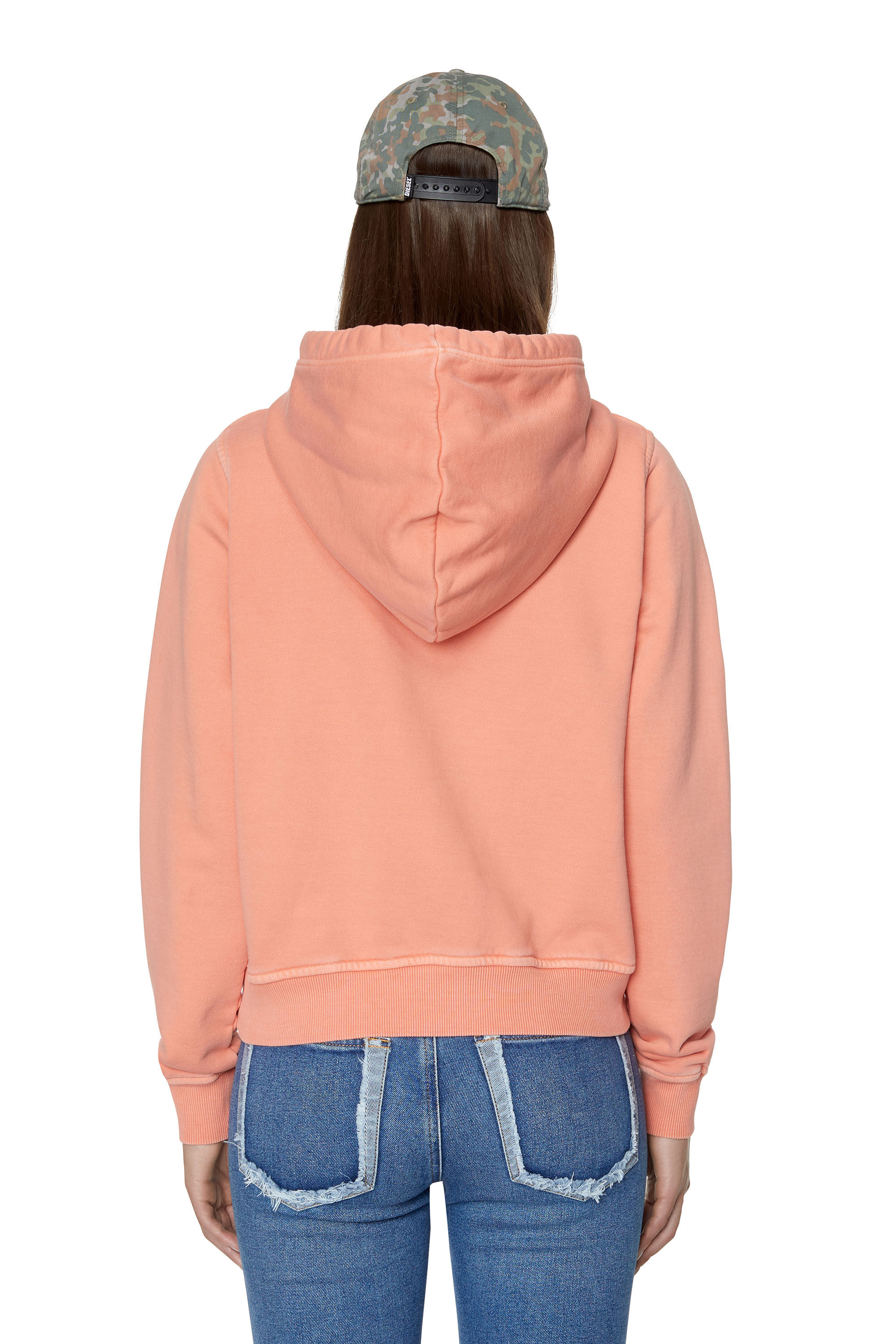 Diesel - F-REGGY-HOOD-E2, Orange - Image 4