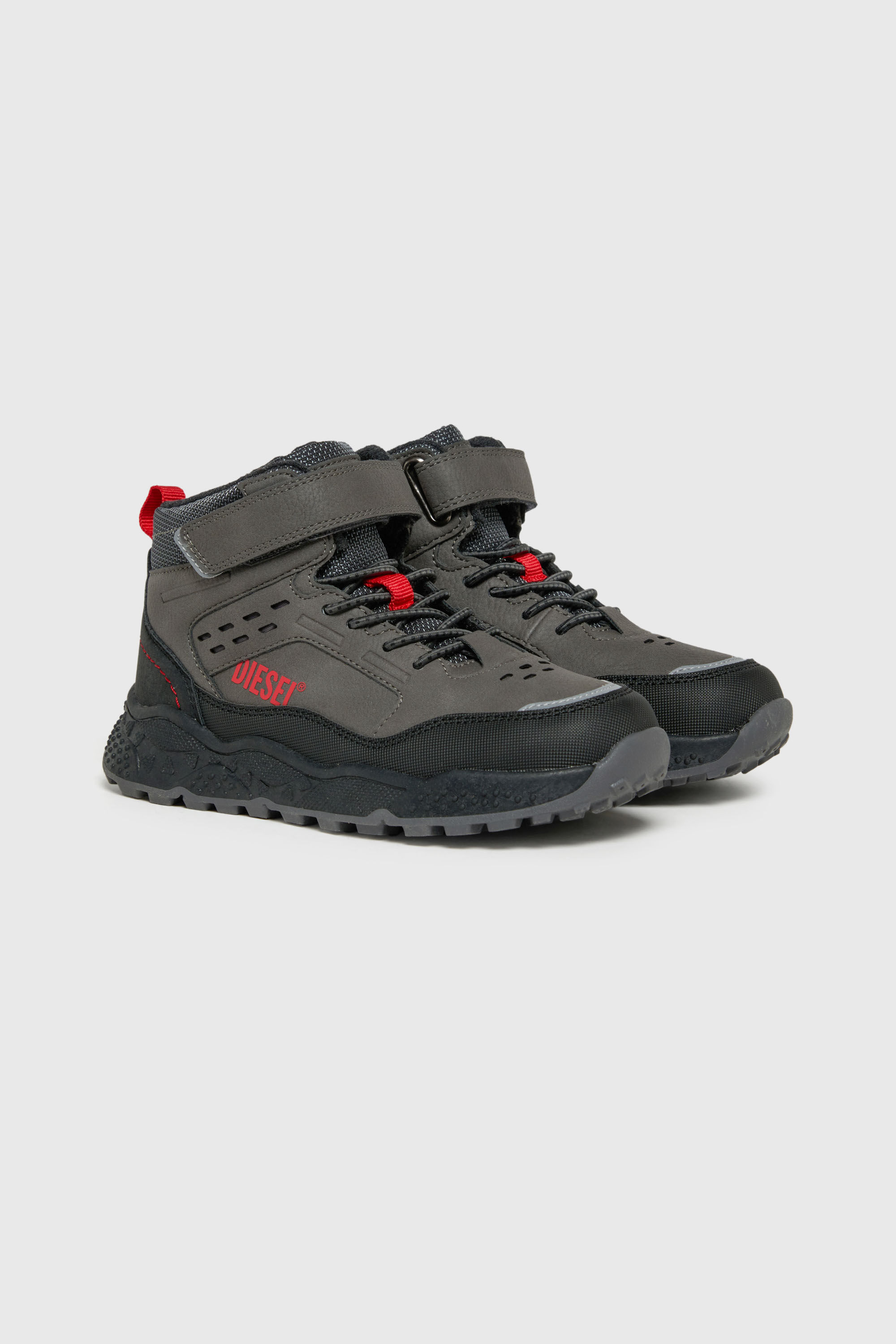 Diesel - D-MANTECOUR, D-Mantecour - Stivali stile hiking Unisex in Nero - 2