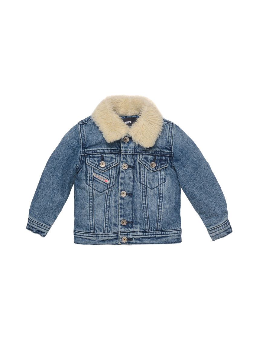 Jeskib Garcon Bebe Veste En Jean Teddy Diesel