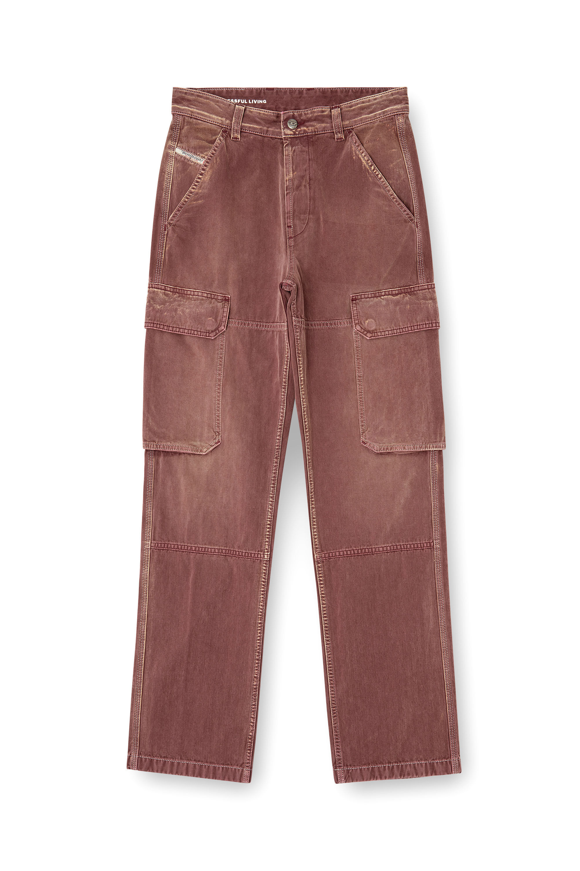 Diesel - Regular Jeans D-Pot 09M93 Femme, Marron - Image 2