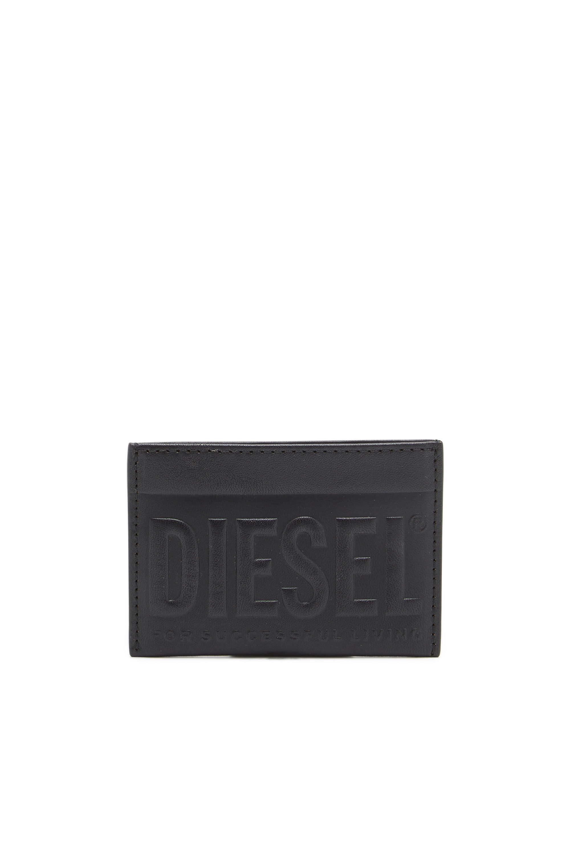 Diesel - DSL 3D EASY CARD HOLDER, Schwarz - Image 1