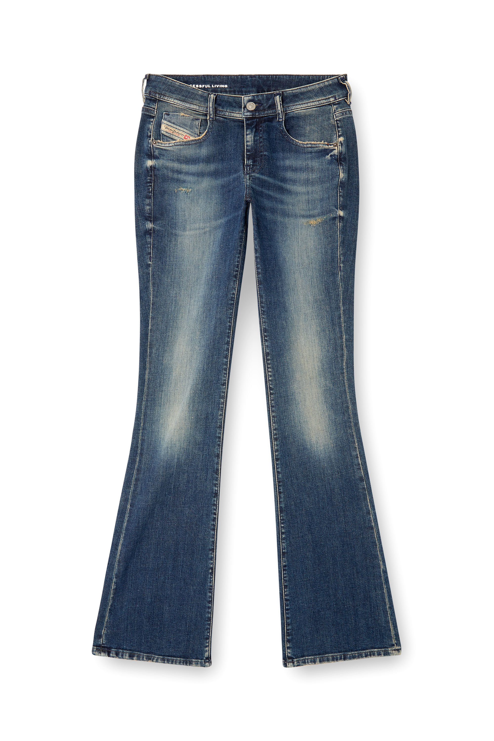 Diesel - Damen Bootcut Jeans 1969 D-Ebbey 09L96, Dunkelblau - 2