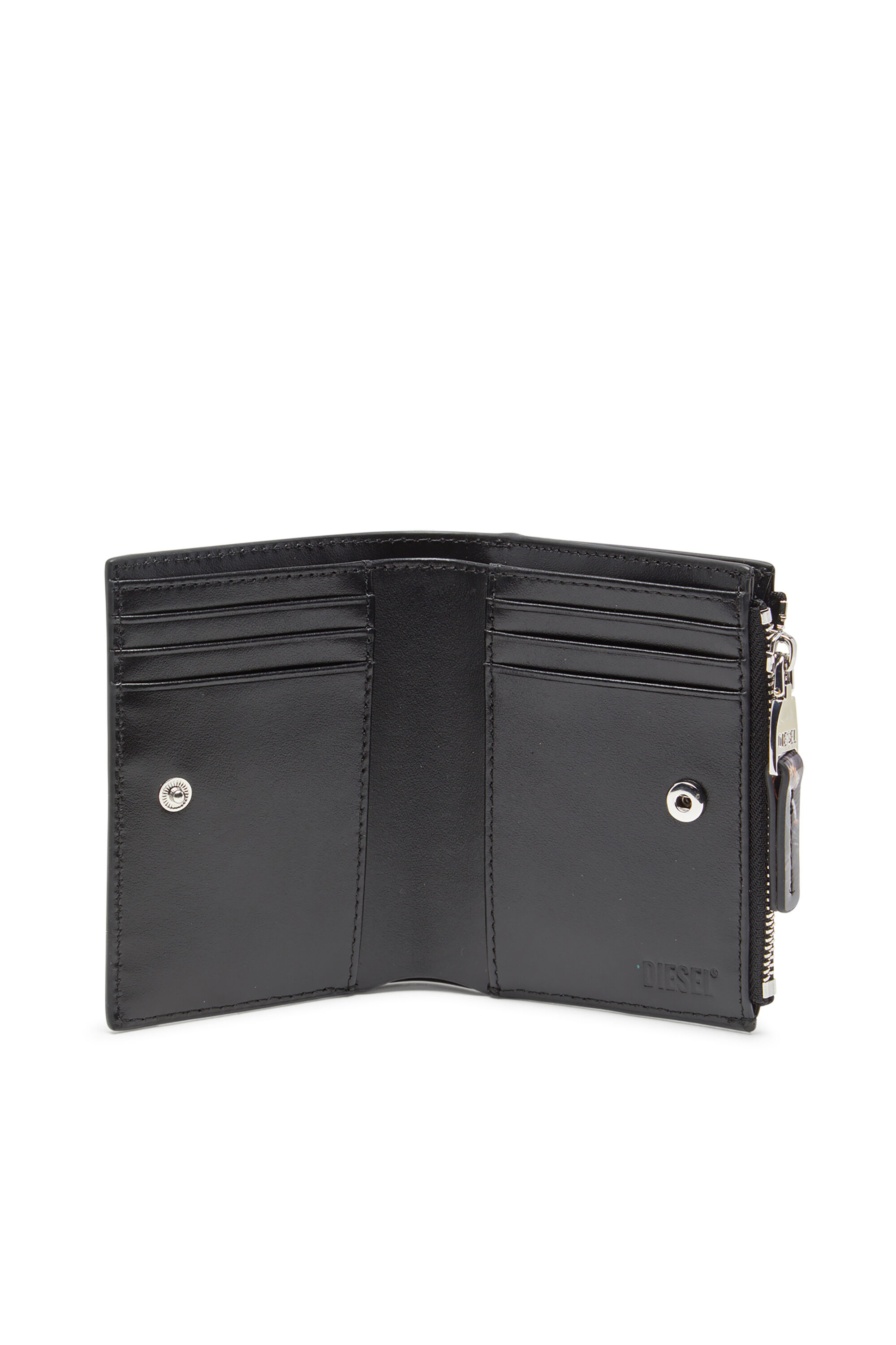 Diesel - PLAY BI-FOLD ZIP II, Piccolo portafoglio in PU lucido stampato Donna in Multicolor - 3