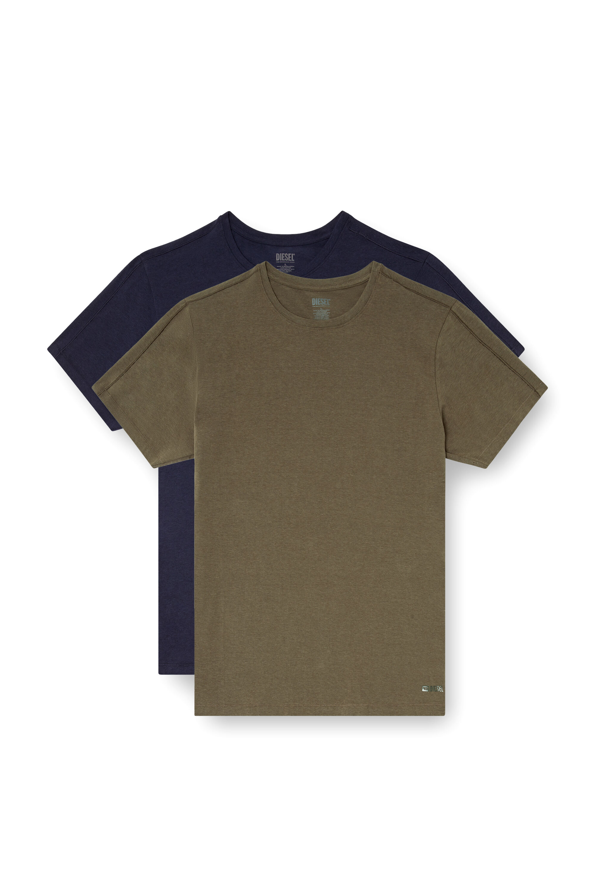 Diesel - RANDAL-D-MONO-2PACK, Lot de 2 T-shirts en jersey fluide Homme in Polychrome - 2