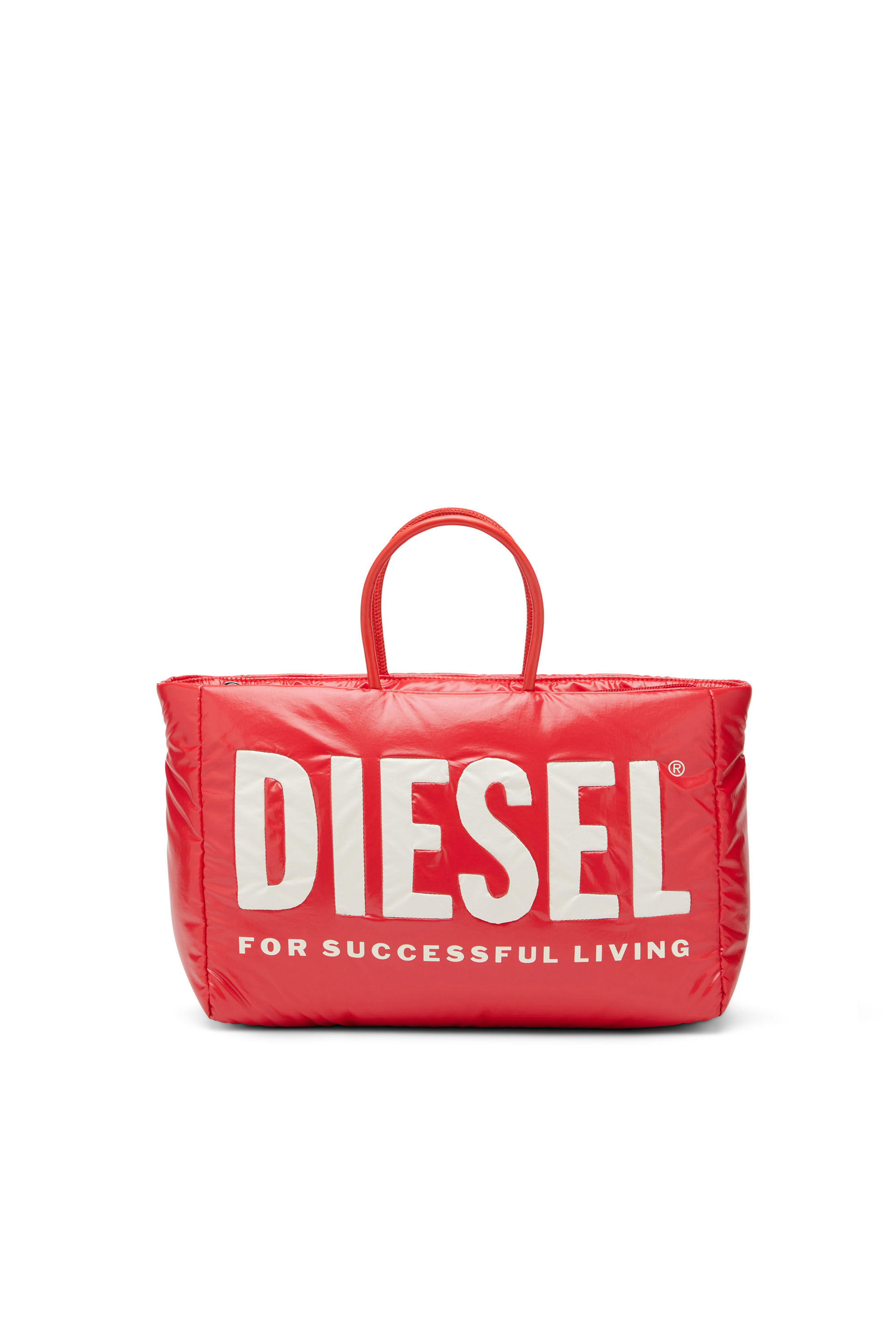 Diesel - PUFF DSL TOTE M X, Rot - Image 2